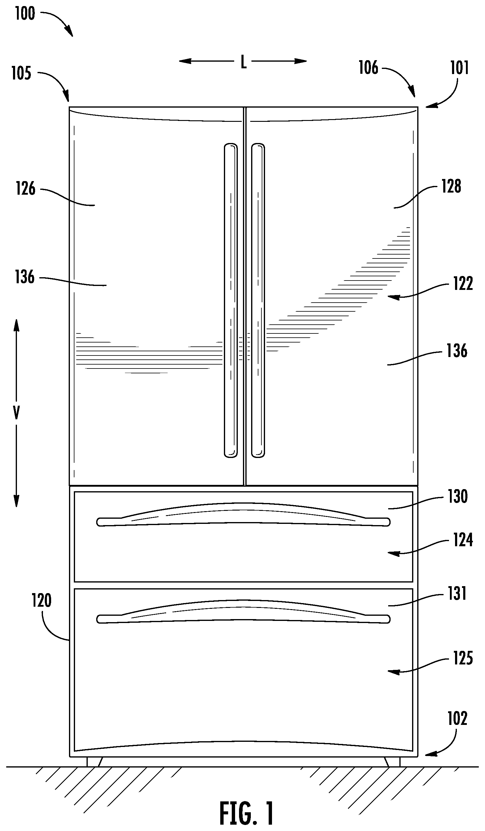 Patent US12617664 Figure 1 – Countertop appliances and water supply therefor