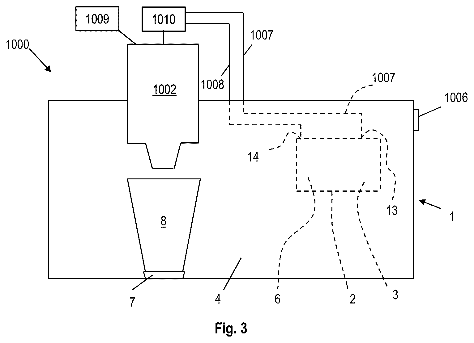 Patent US12617665 Figure 3 – Adapter for beverage dispenser
