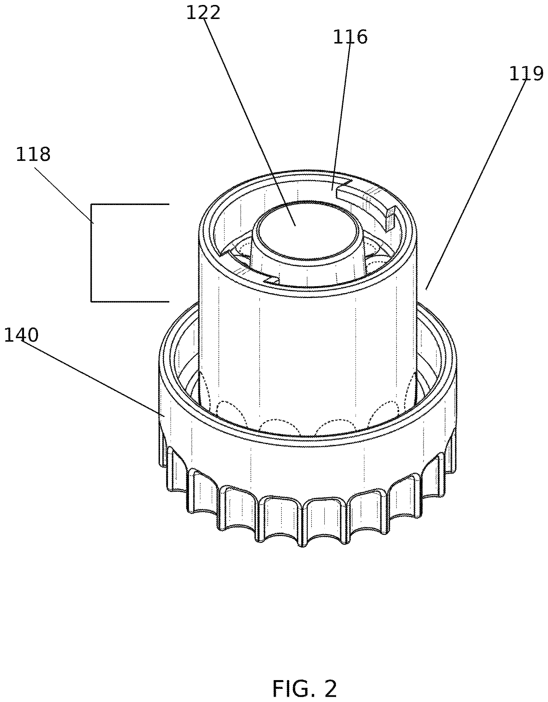 Patent US12617668 Figure 2 – Apparatus for coupling pressurized water supply to recreational vehicle fresh water fill port