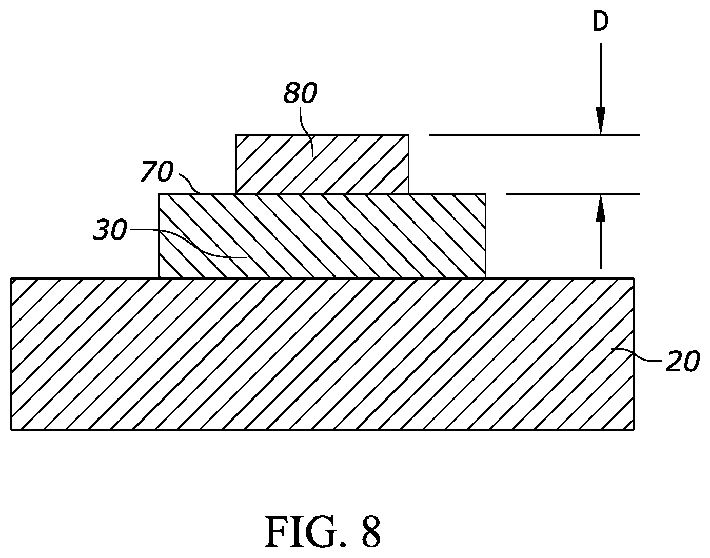 Patent US12617670 Figure 4 – MEMS bump stopper surface features