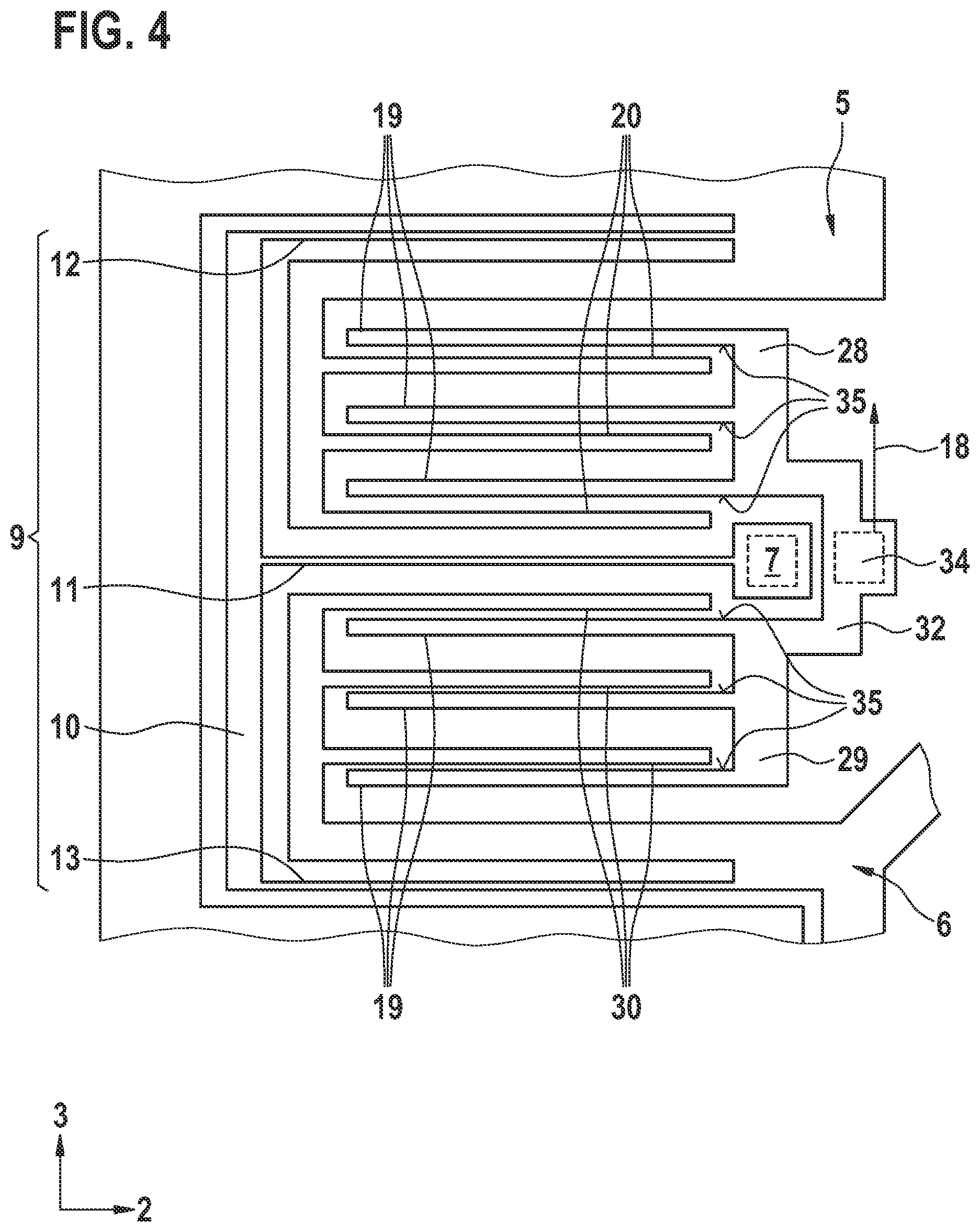 Patent US12617671 Figure 4 – Micromechanical sensor element