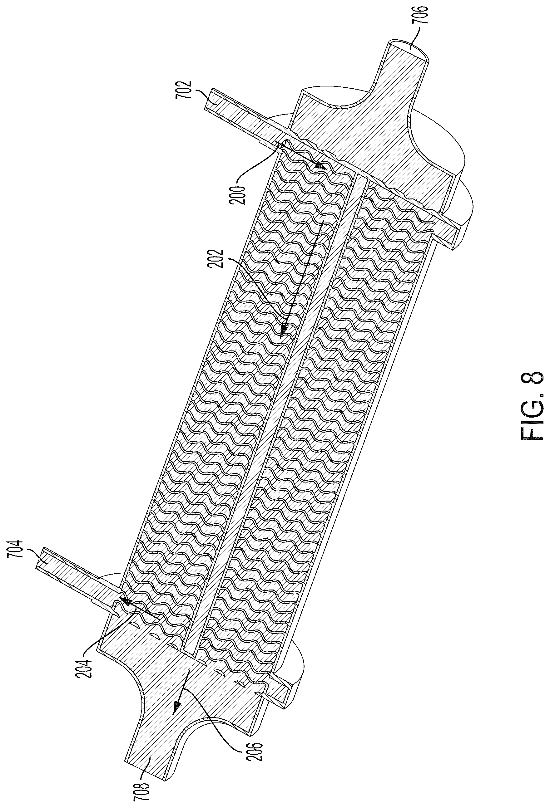Patent US12617673 Figure 8 – Systems and methods for phase-safe ammonia vapor fuel delivery to an internal combustion engine