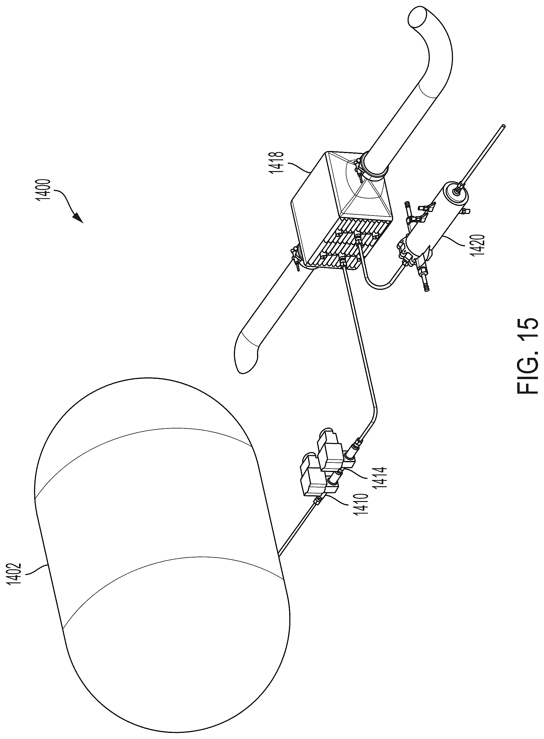 Patent US12617673 Figure 15 – Systems and methods for phase-safe ammonia vapor fuel delivery to an internal combustion engine