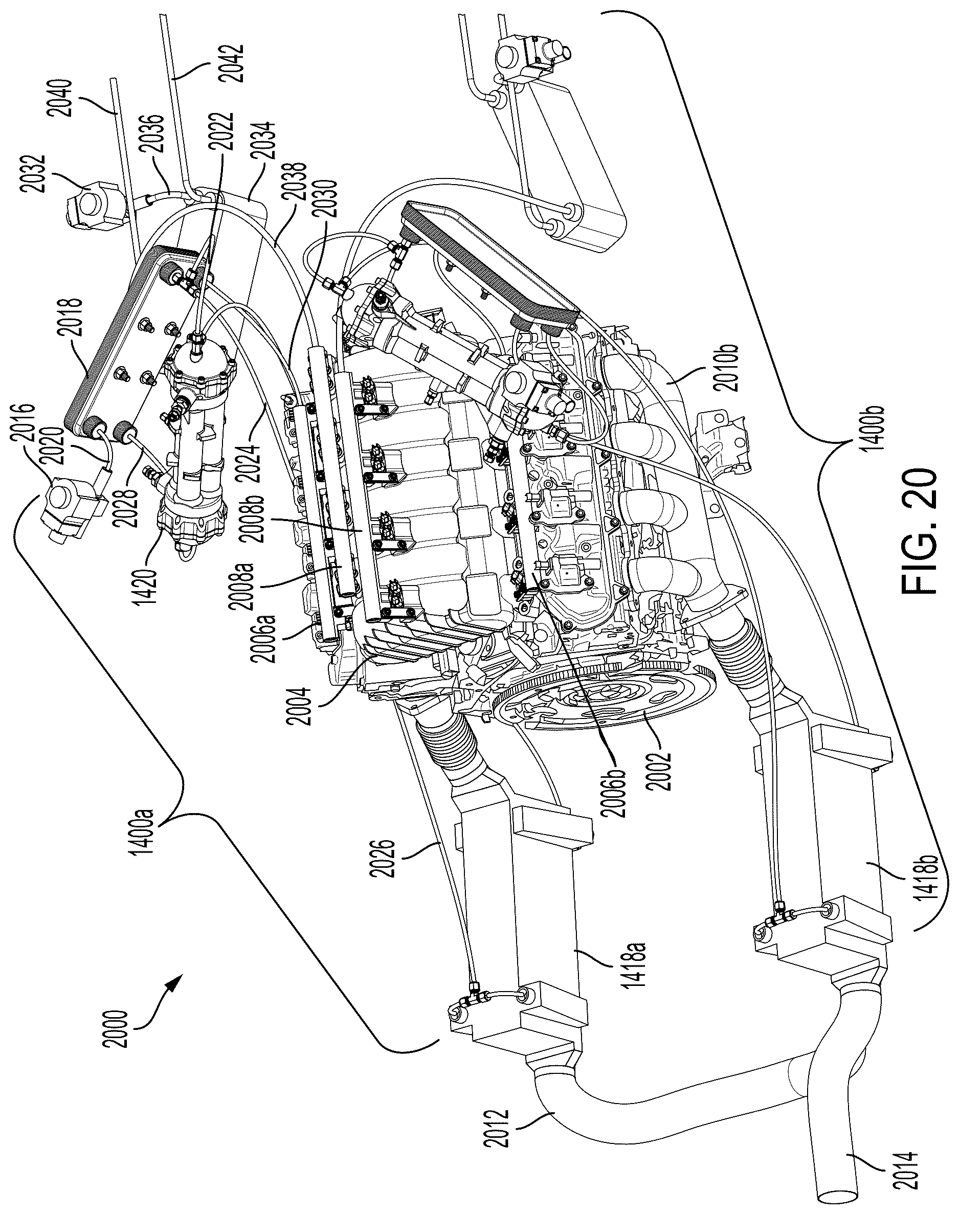 Patent US12617673 Figure 20 – Systems and methods for phase-safe ammonia vapor fuel delivery to an internal combustion engine