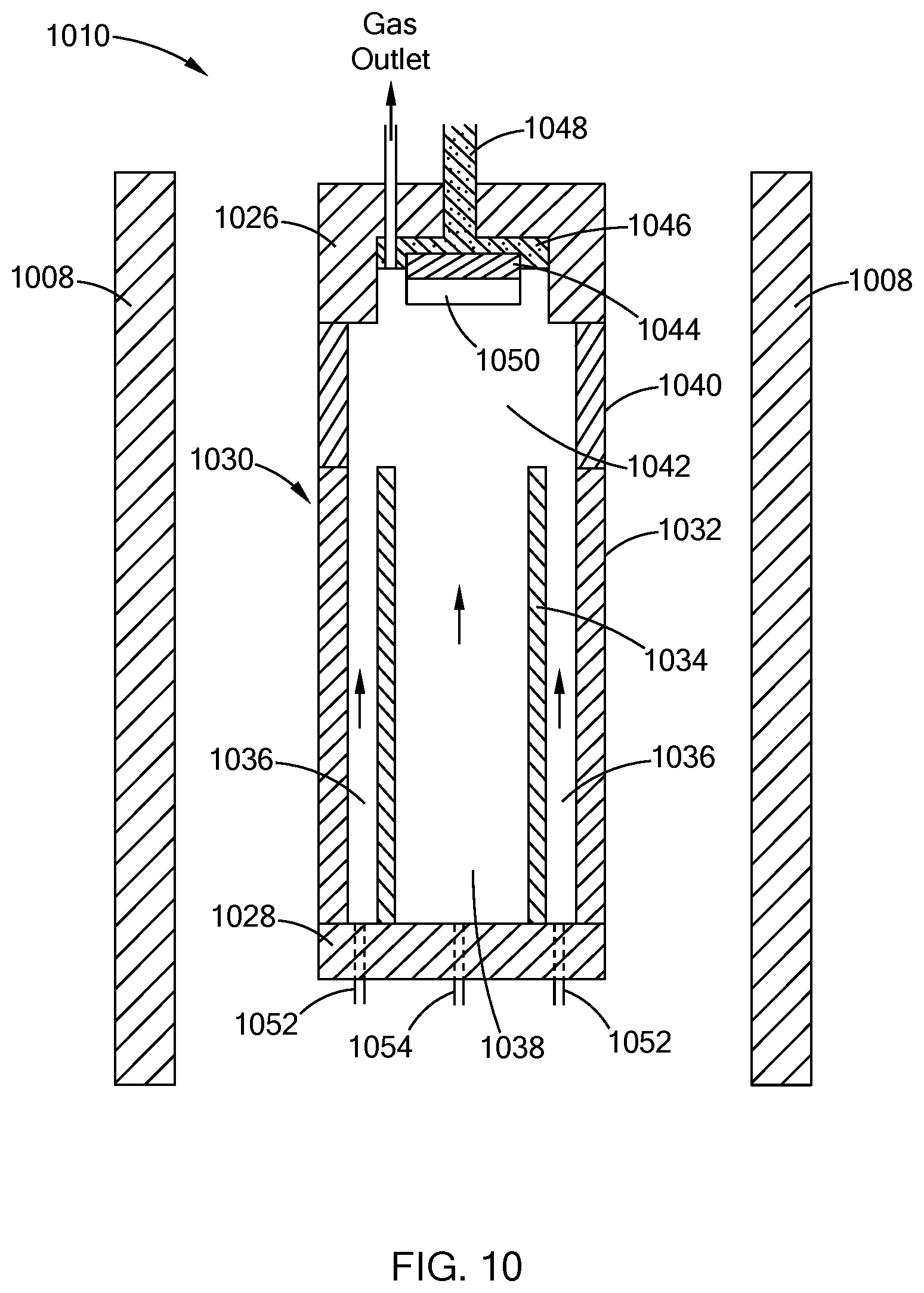 Patent US12617686 Figure 8 – Vapor deposition apparatus and techniques using high purity polymer derived silicon carbide