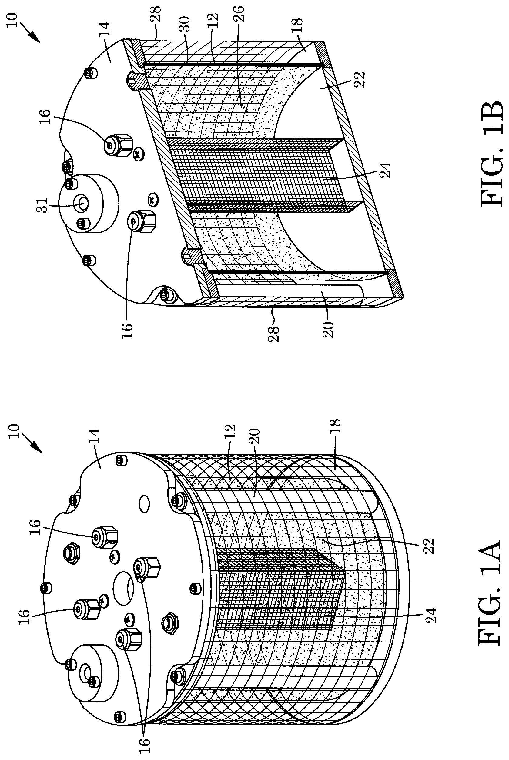 Patent US12617698 Figure 1 – Electrocatalytic reactor and remediation of wastewater using same