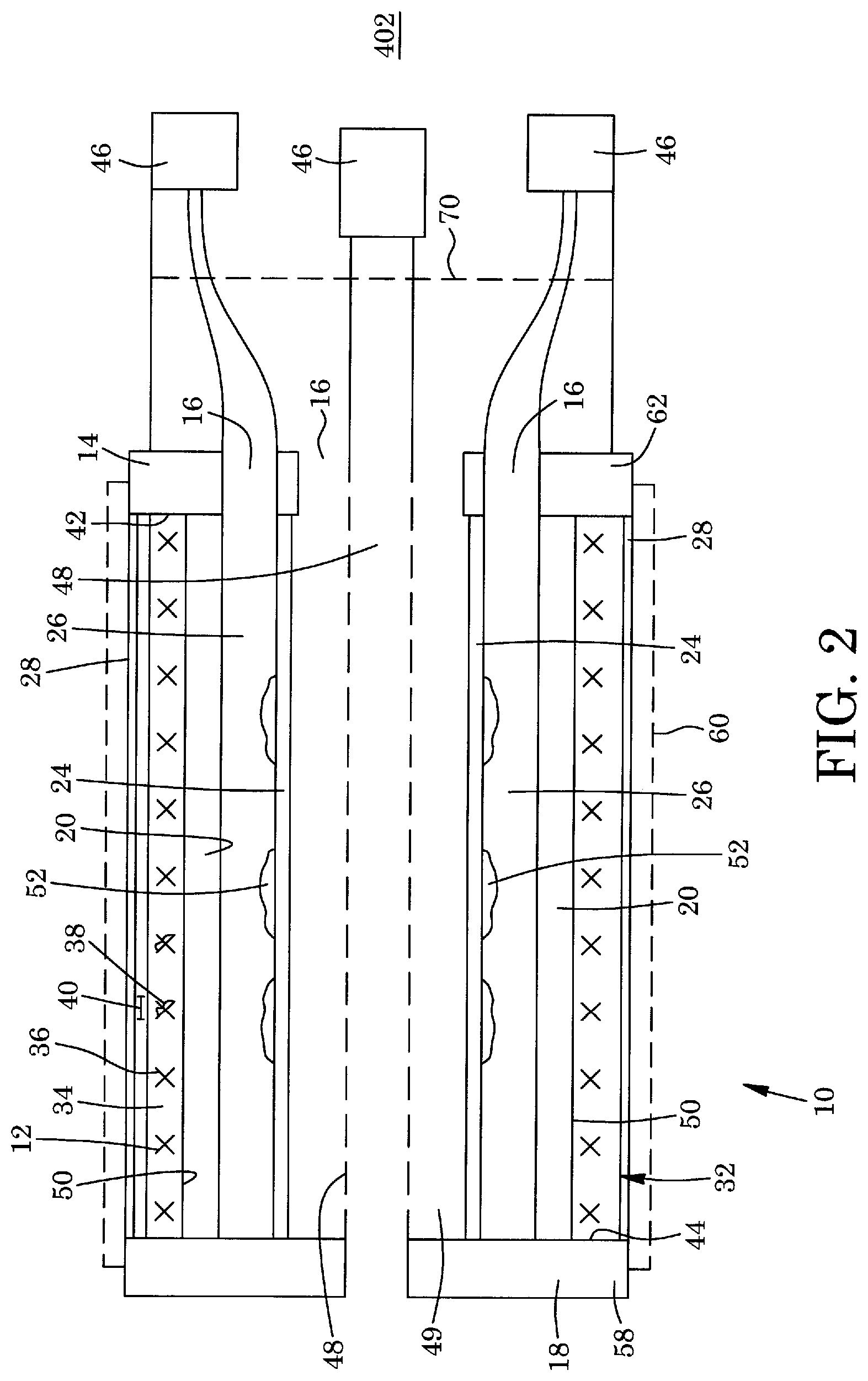 Patent US12617698 Figure 2 – Electrocatalytic reactor and remediation of wastewater using same