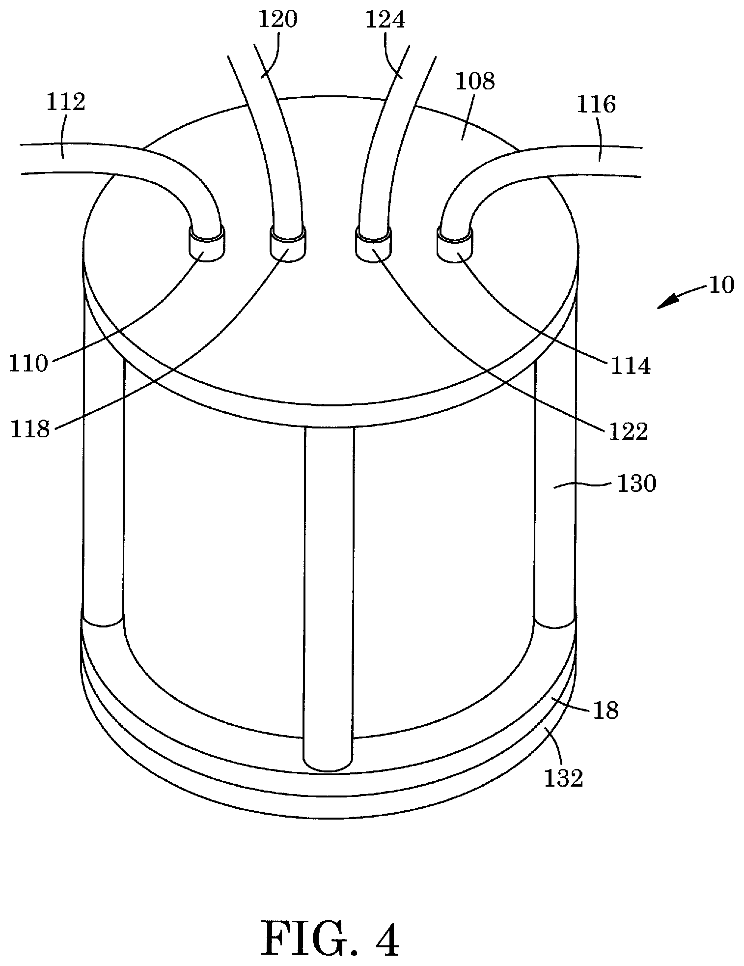 Patent US12617698 Figure 4 – Electrocatalytic reactor and remediation of wastewater using same