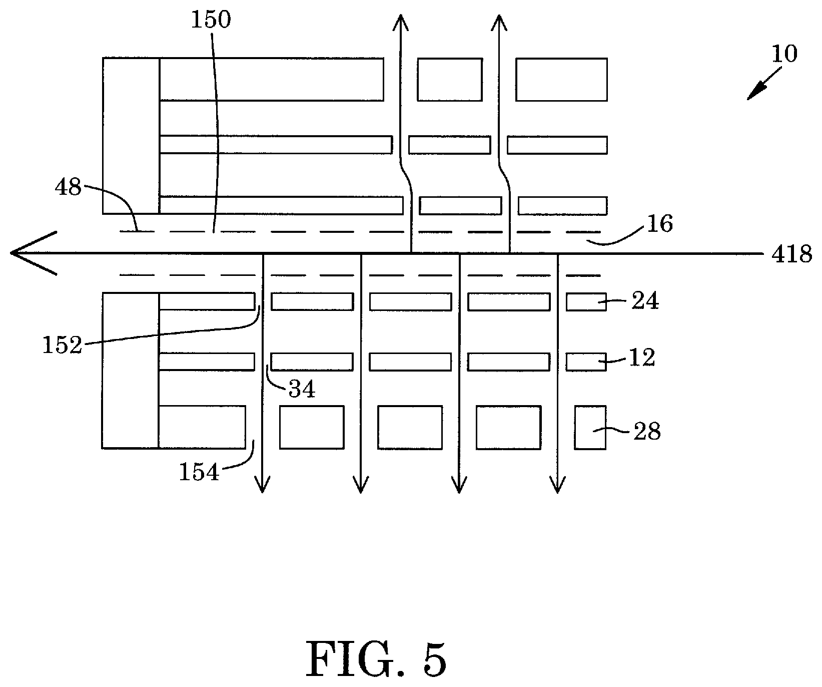 Patent US12617698 Figure 5 – Electrocatalytic reactor and remediation of wastewater using same