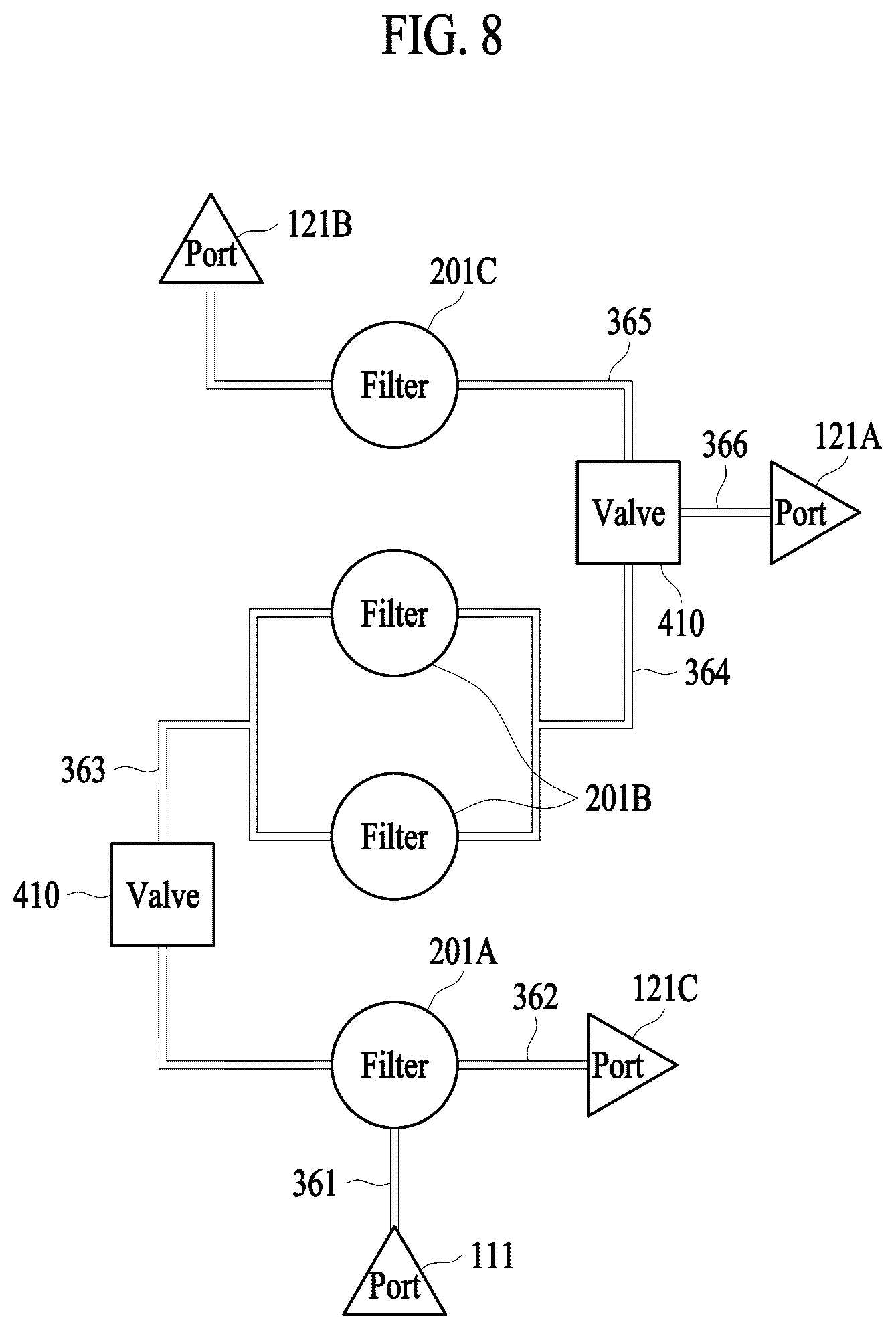 Patent US12617704 Figure 8 – Water purifier