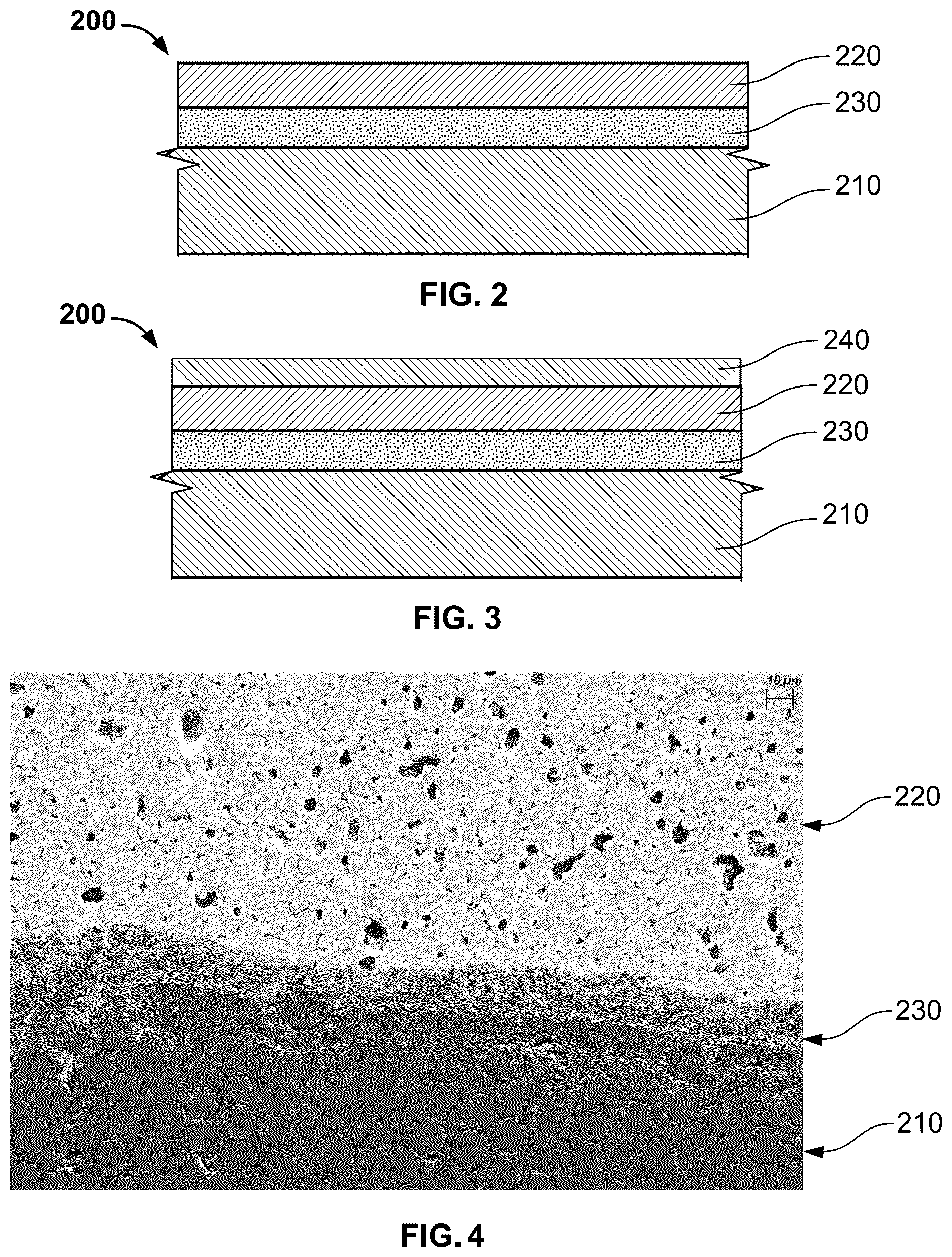 Patent US12617730 Figure 2 – Direct bonded environmental barrier coatings for sic/sic composites and methods for preparing the same