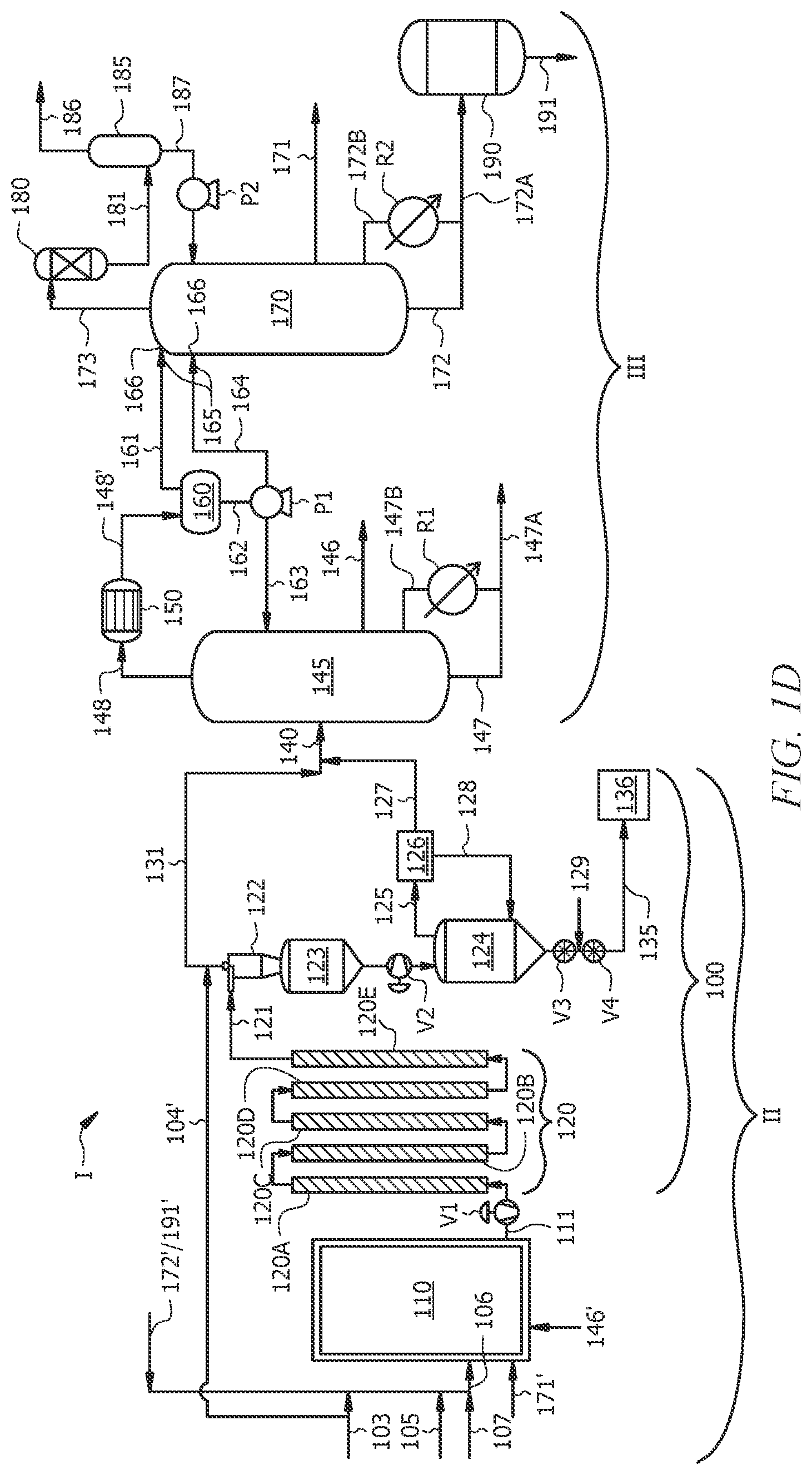 Patent US12617740 Figure 4 – Fractionation for polymerized reactor effluent