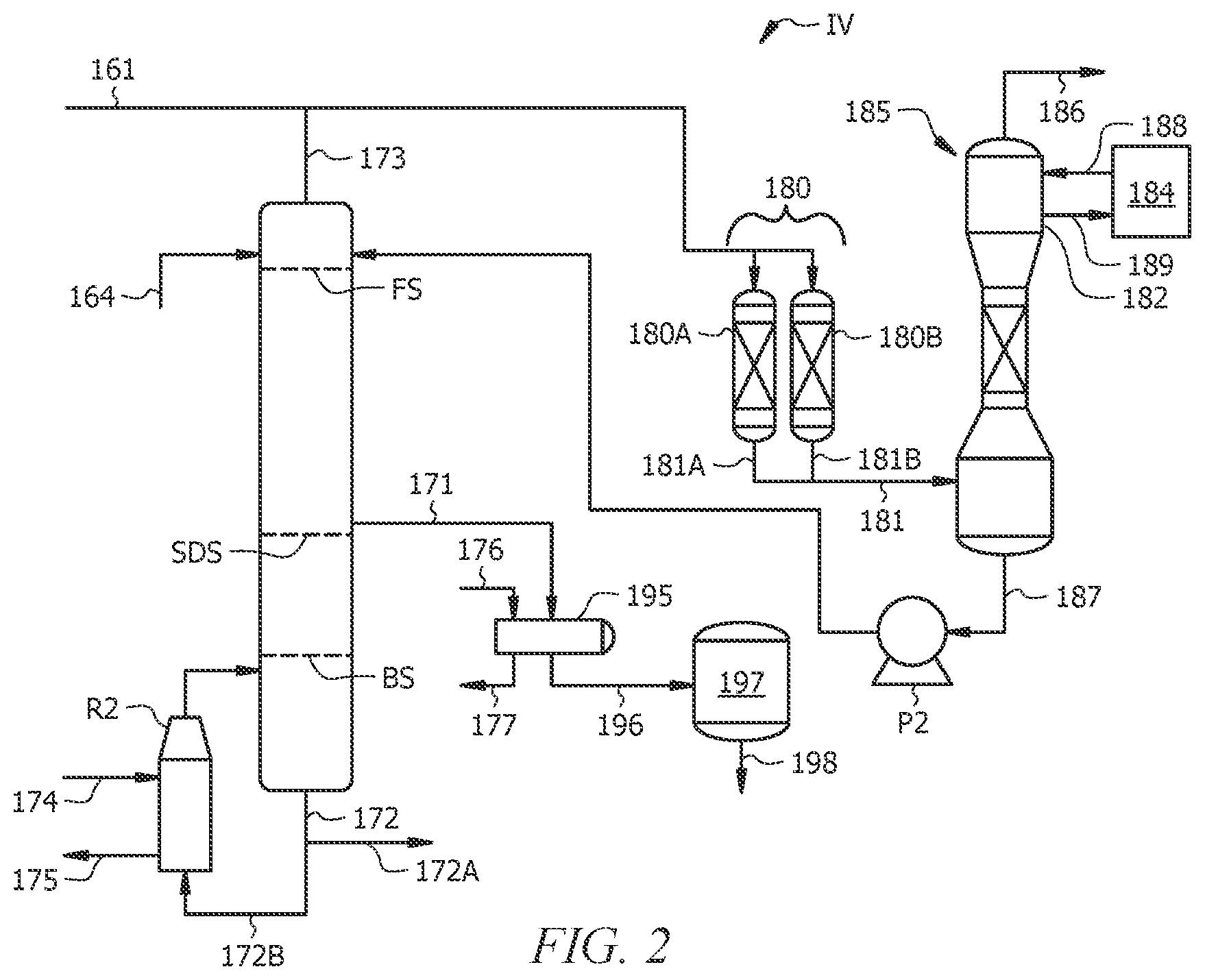 Patent US12617740 Figure 5 – Fractionation for polymerized reactor effluent