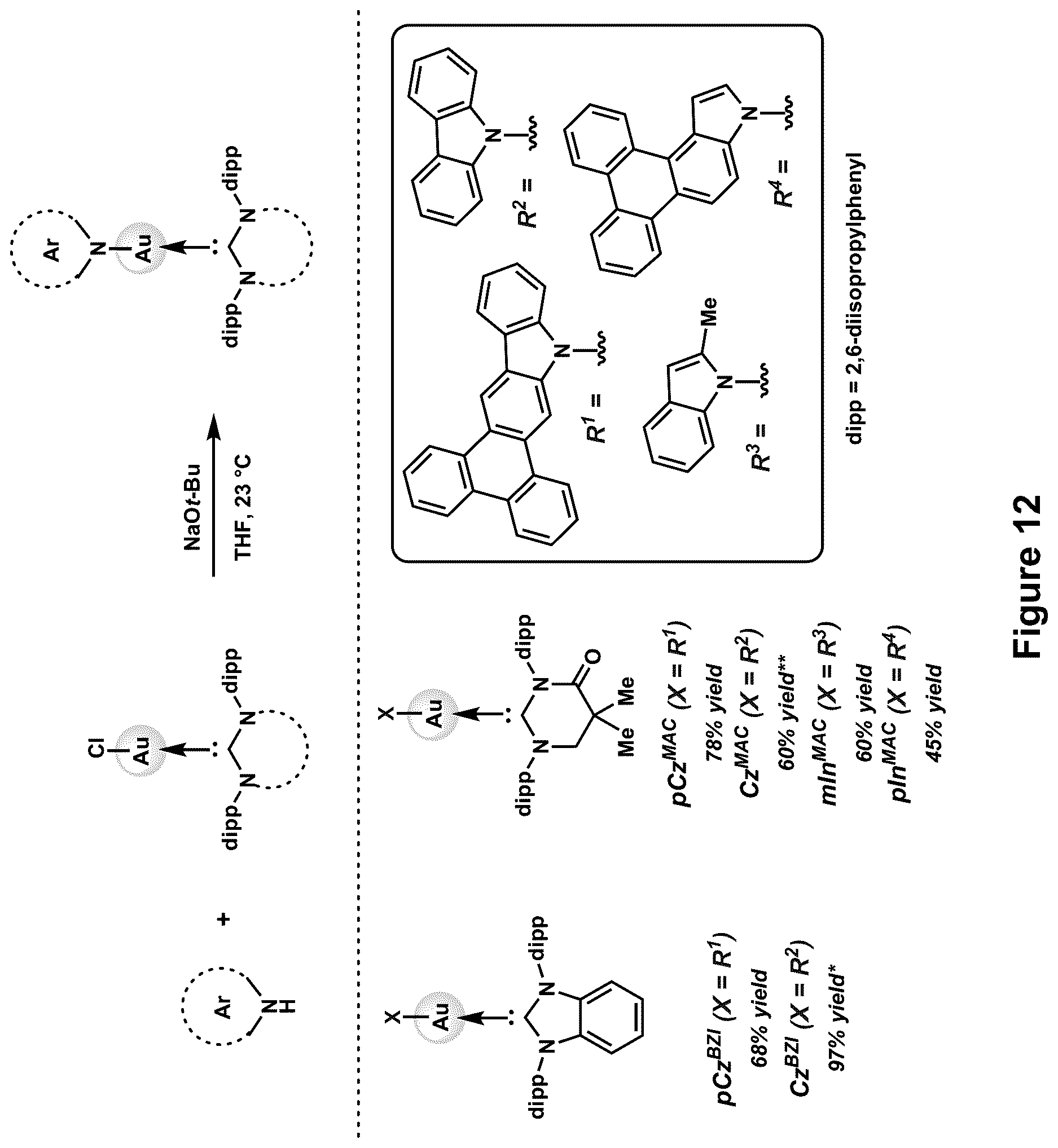 Patent US12617806 Figure 12 – Organic electroluminescent materials and devices