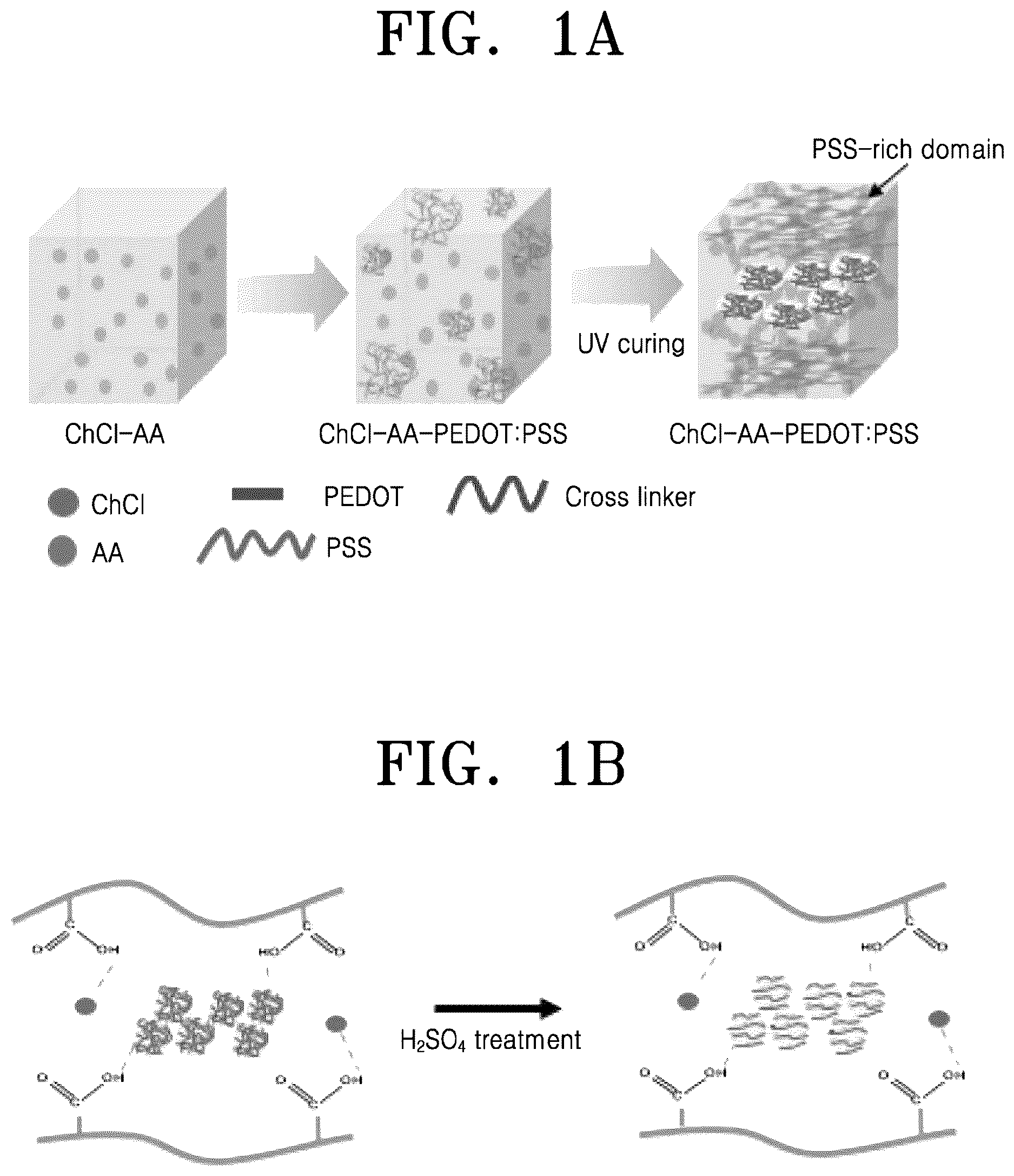 Patent US12617899 Figure 1 – Electrically conductive elastomer and method of synthesizing the same