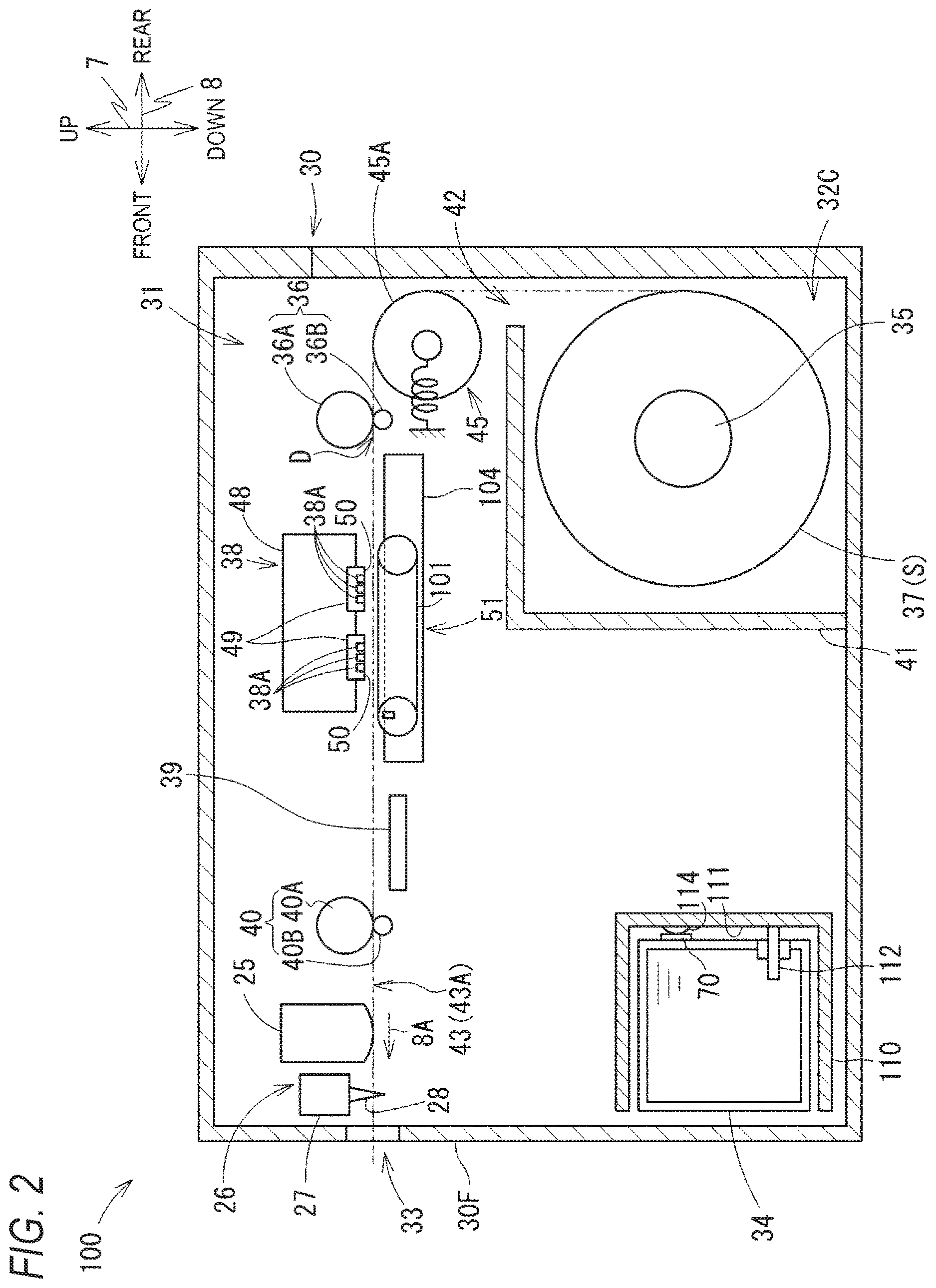 Patent US12617962 Figure 2 – Aqueous ink, ink ejection device, image recording device, and printing method