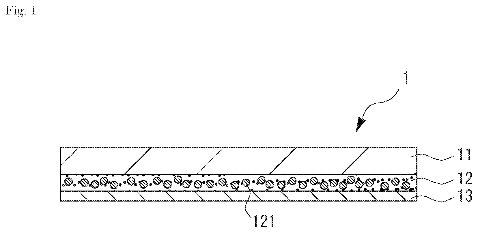 Patent US12617977 Figure 1 – Pressure sensitive adhesive sheet for batteries and lithium-ion battery
