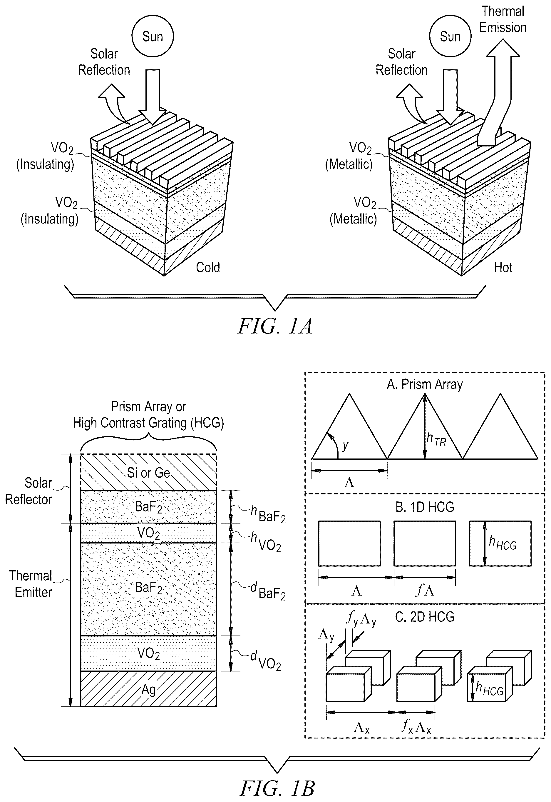 Patent US12618002 Figure 1 – Passive thermal switch coating and a method relating thereto