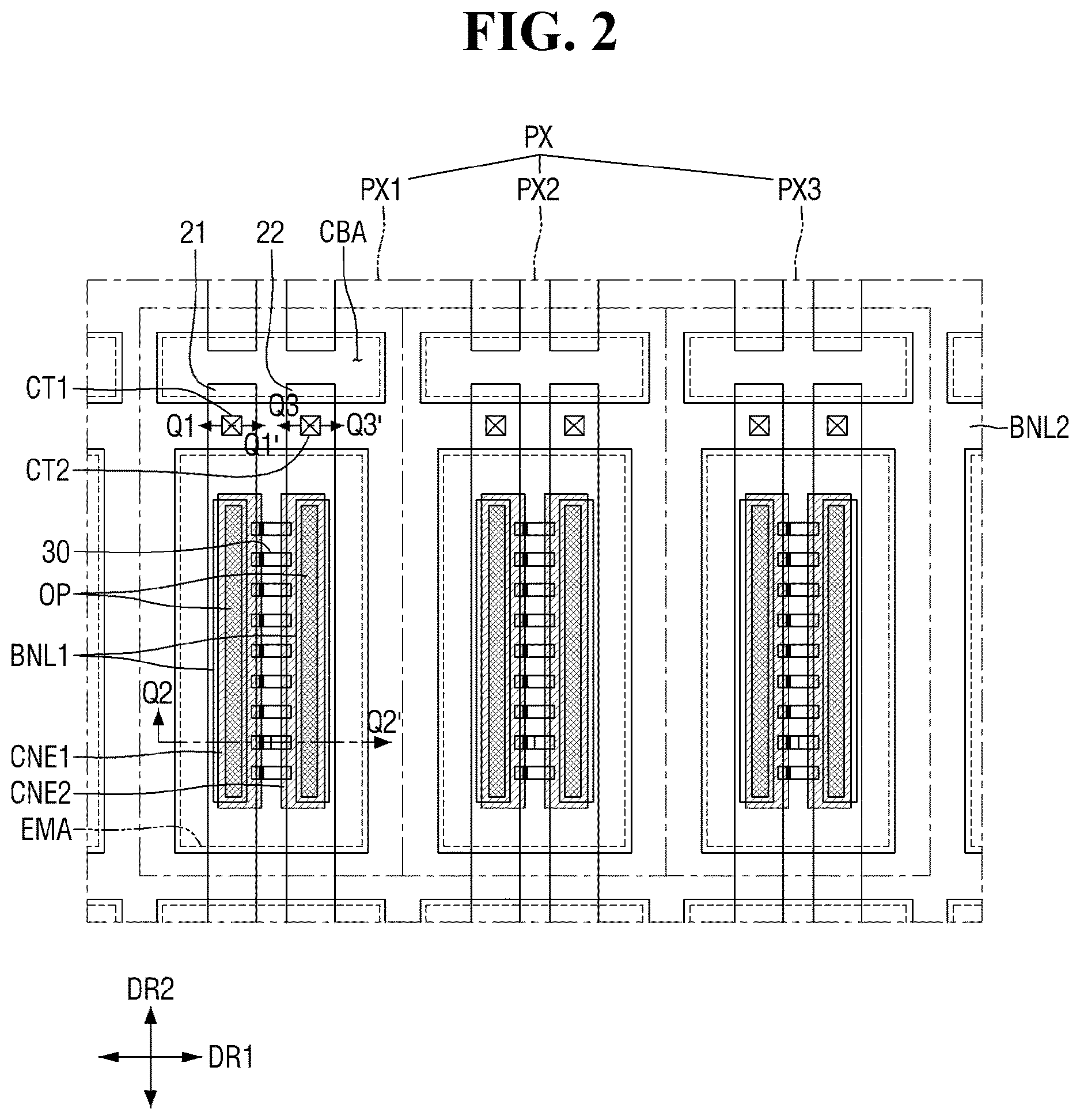 Patent US12618004 Figure 2 – Light-emitting element ink and method for manufacturing display apparatus