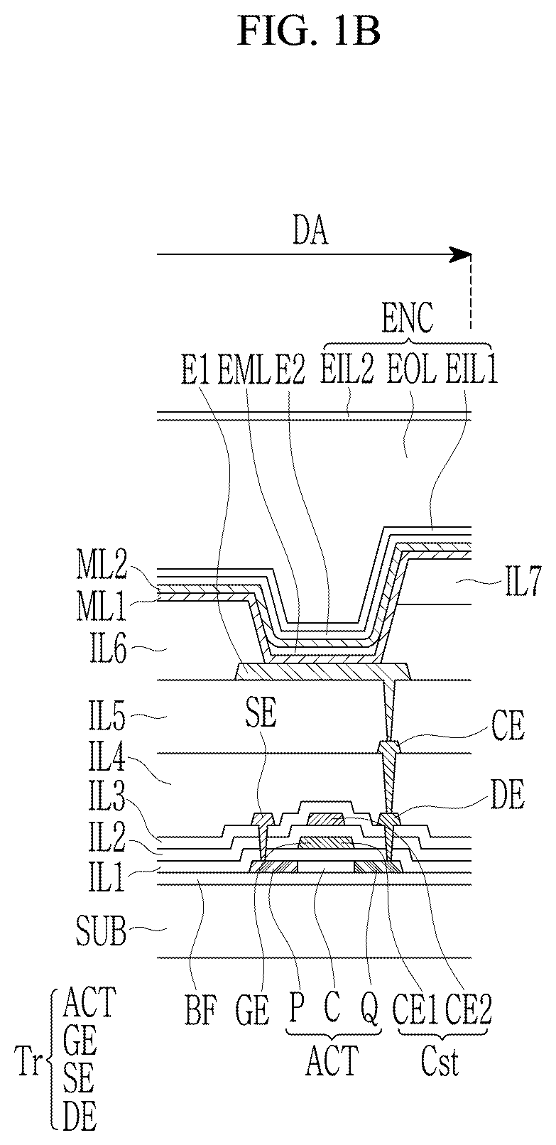 Patent US12618005 Figure 2 – Light emitting element and manufacturing method thereof