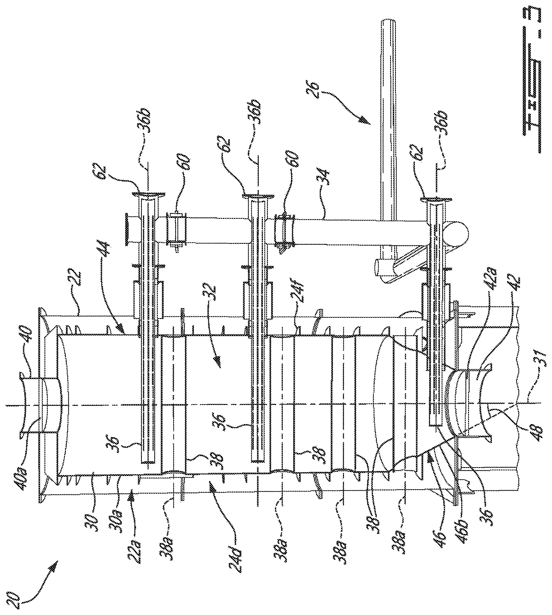 Patent US12618009 Figure 3 – Pyrolysis system for converting carboneous materials into biochar and method for operating same