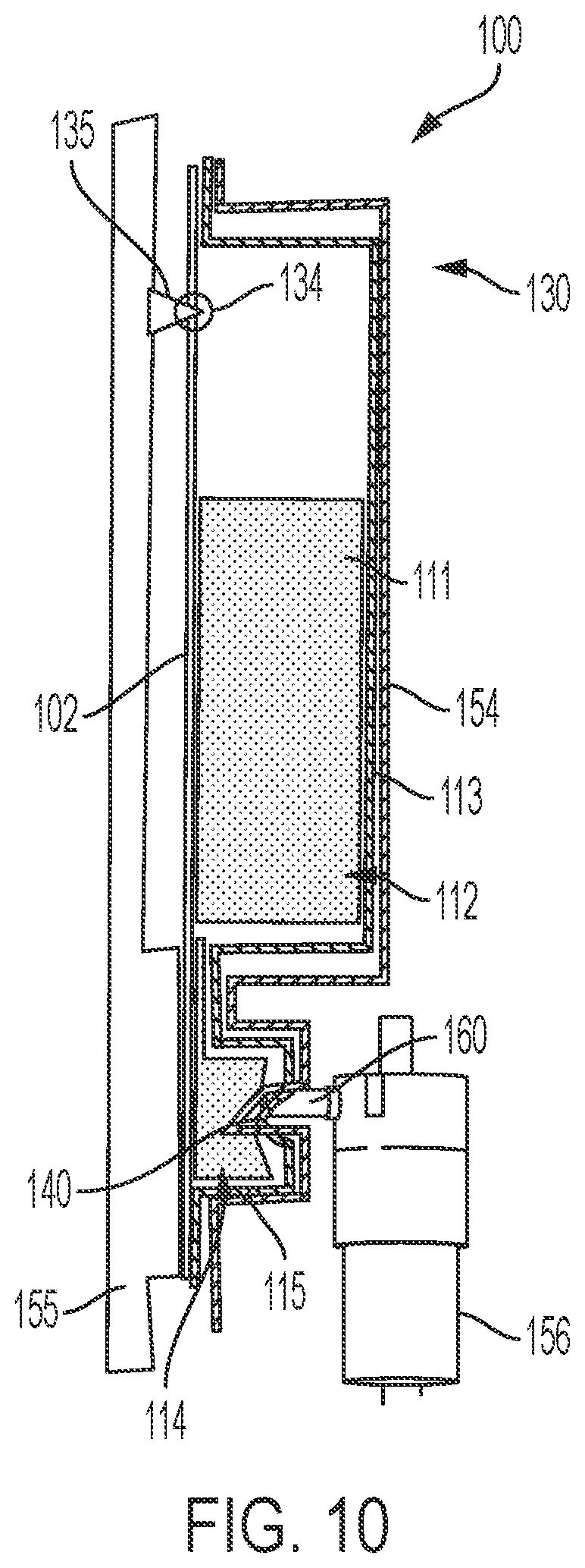 Patent US12618026 Figure 10 – Methods and apparatuses for automatic dishwashing chemical distribution