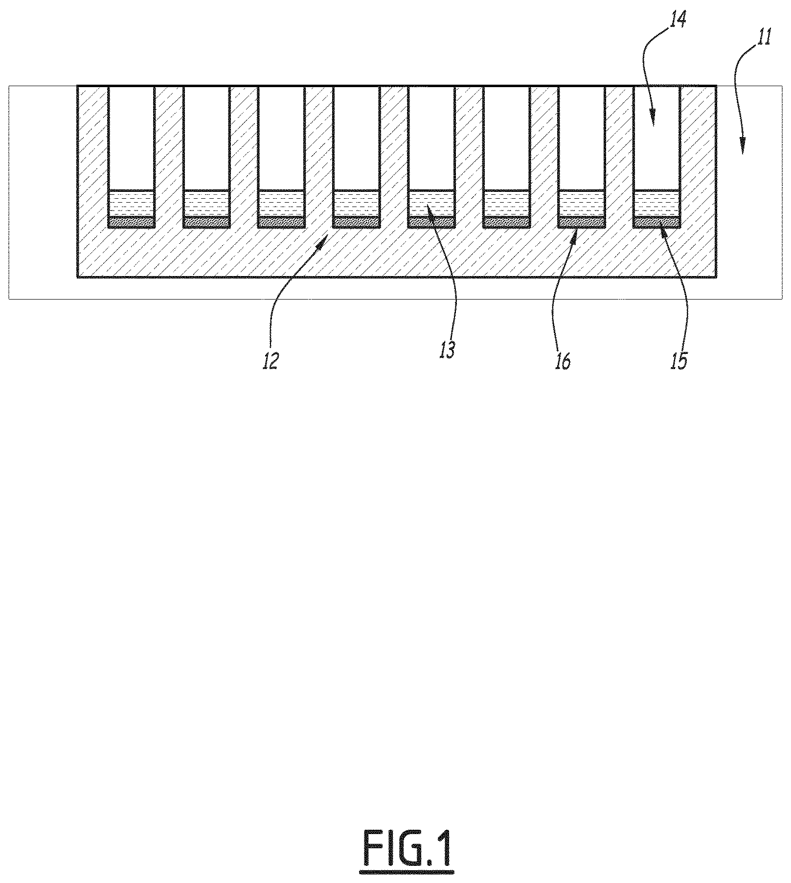 Patent US12618033 Figure 1 – Multi-well plate and method for preparing same