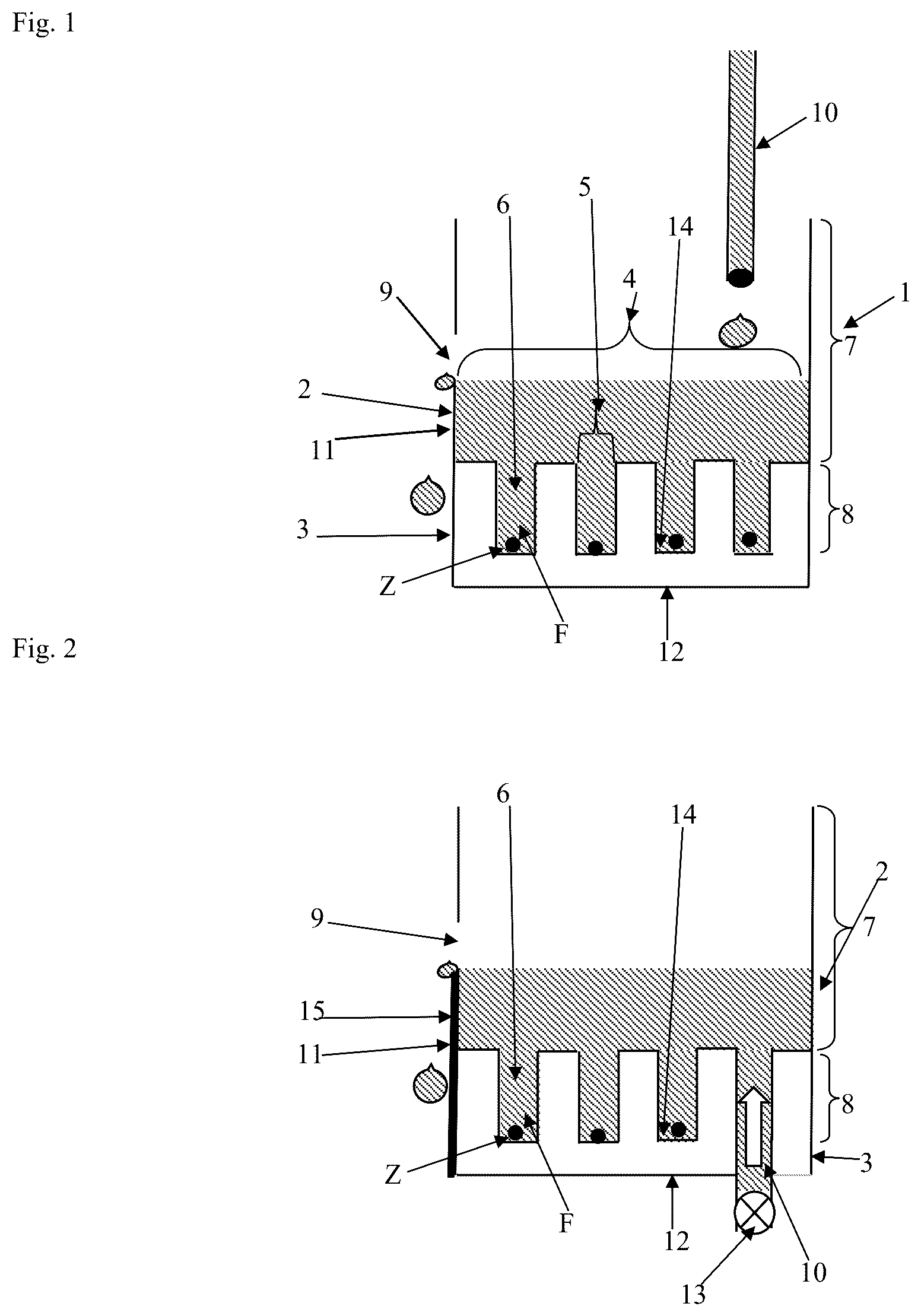 Patent US12618034 Figure 1 – Device and method for cell cultivation