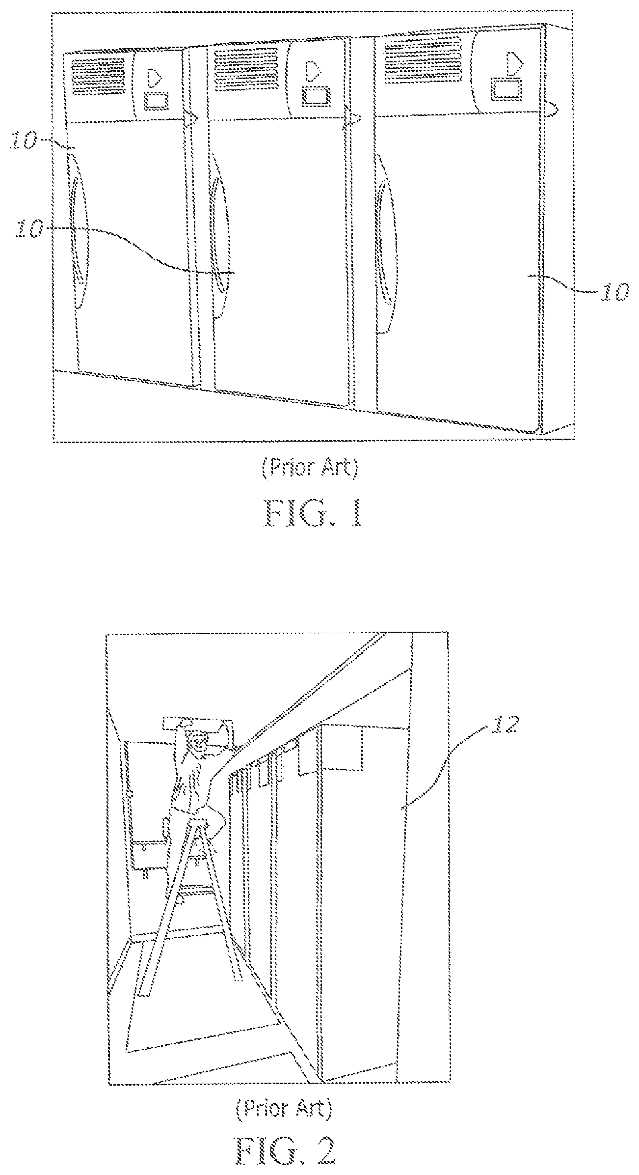 Patent US12618036 Figure 1 – Technique and parts kit for sealing an incubator in a wall