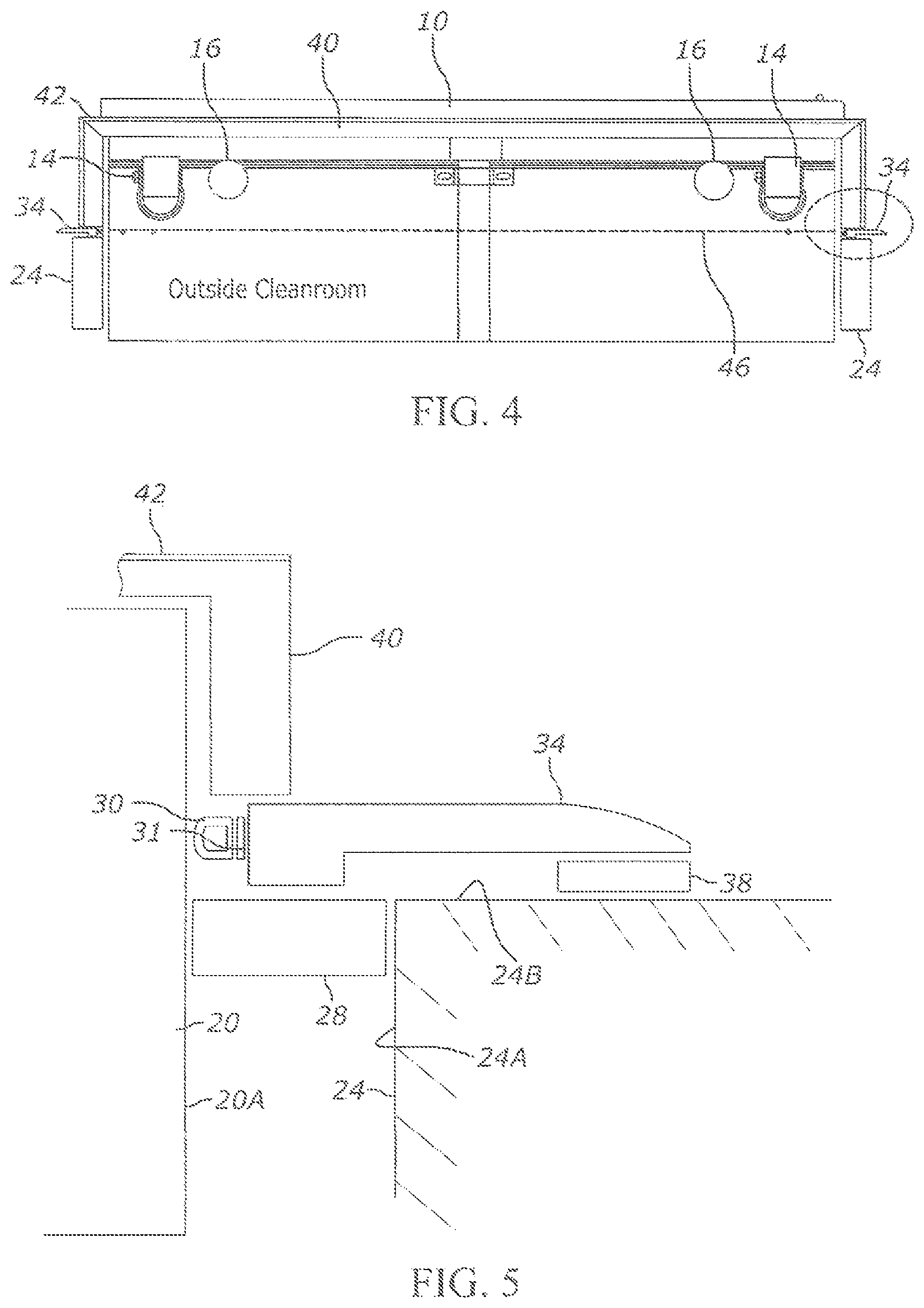 Patent US12618036 Figure 3 – Technique and parts kit for sealing an incubator in a wall