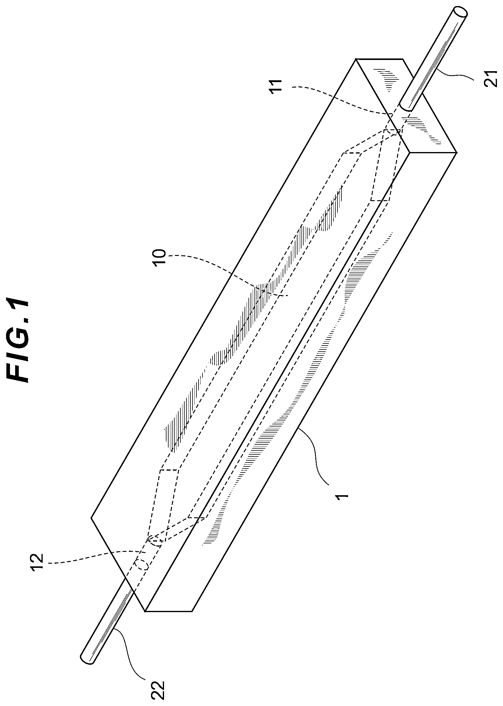 Patent US12618037 Figure 1 – Cell culture vessel and method for culturing cell