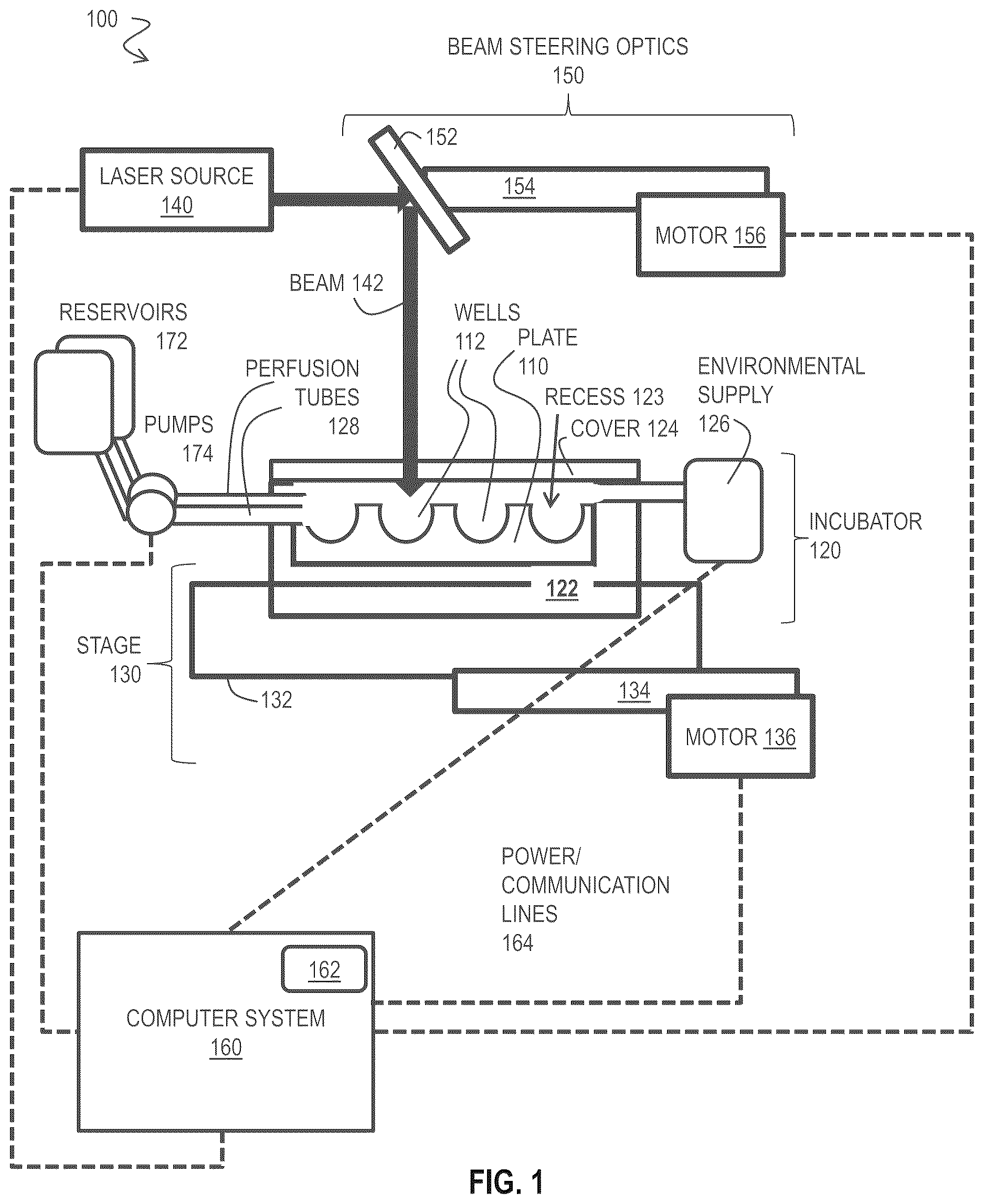 Patent US12618038 Figure 1 – Device and method for measuring in-cell protein folding