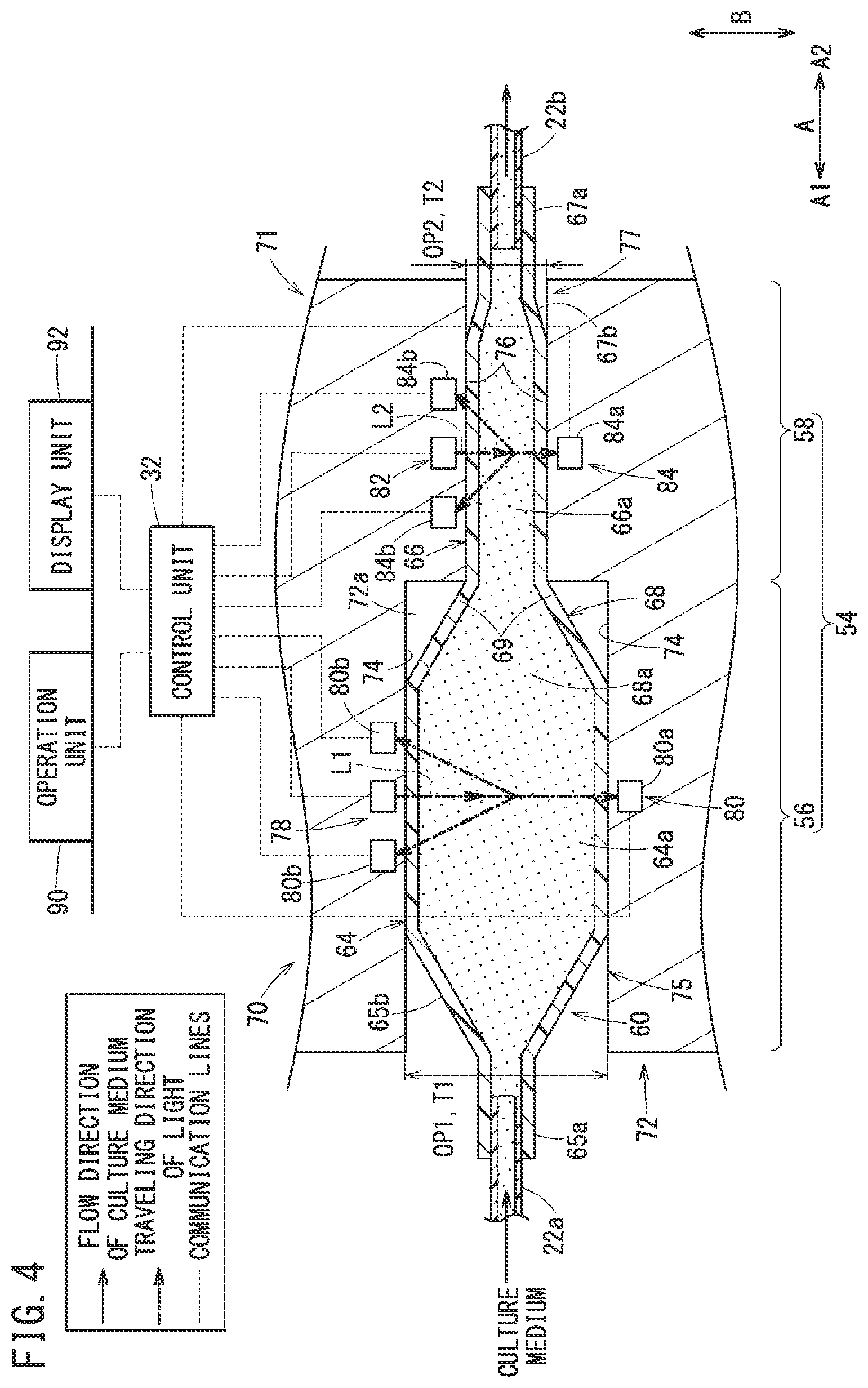 Patent US12618041 Figure 4 – Cell culturing system