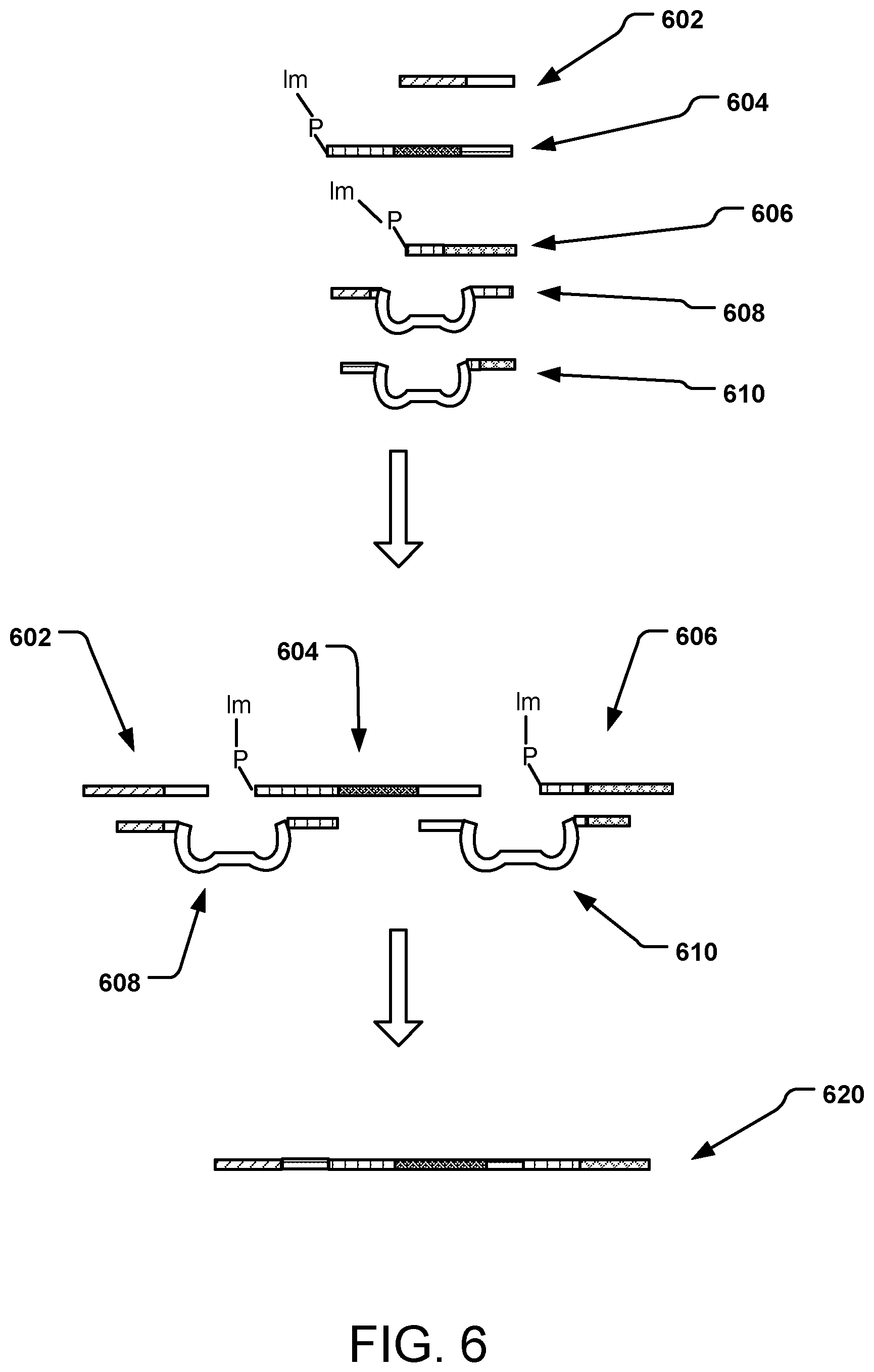 Patent US12618061 Figure 6 – Methods of gene assembly using DNAzymes and use in DNA data storage