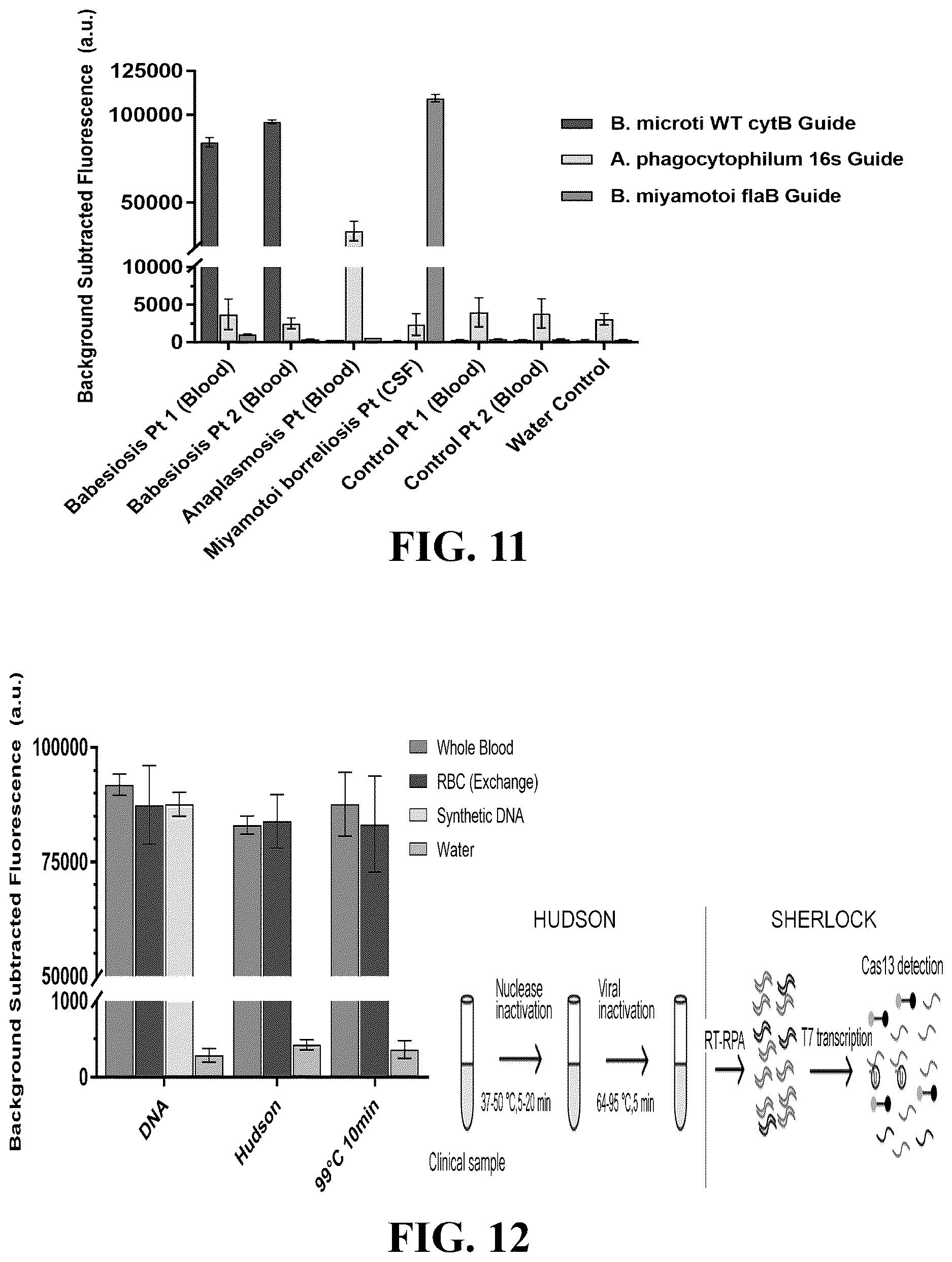 Patent US12618101 Figure 8 – Sherlock assays for tick-borne diseases