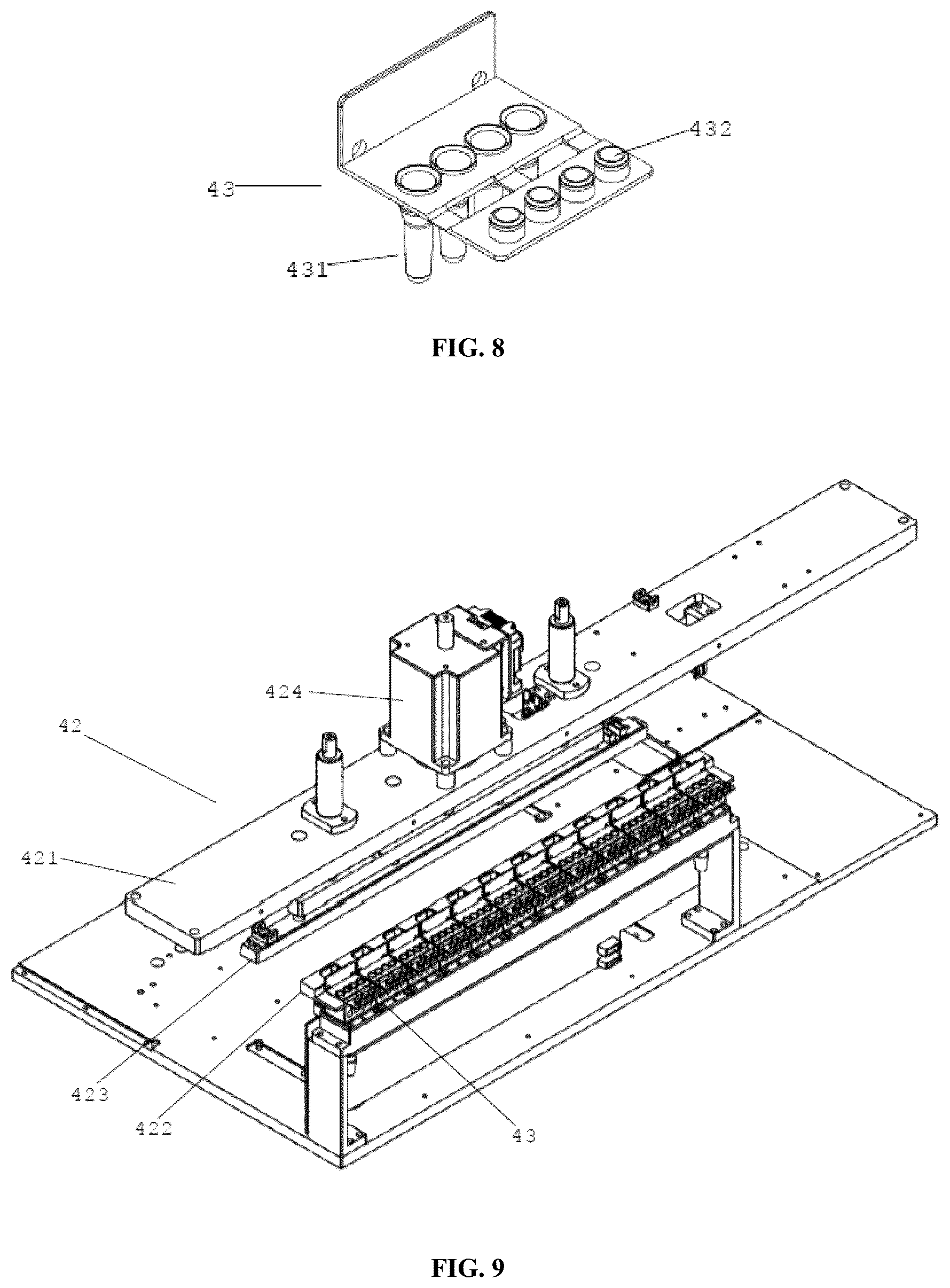 Patent US12618103 Figure 5 – Instrument and method for extracting and detecting nucleic acids