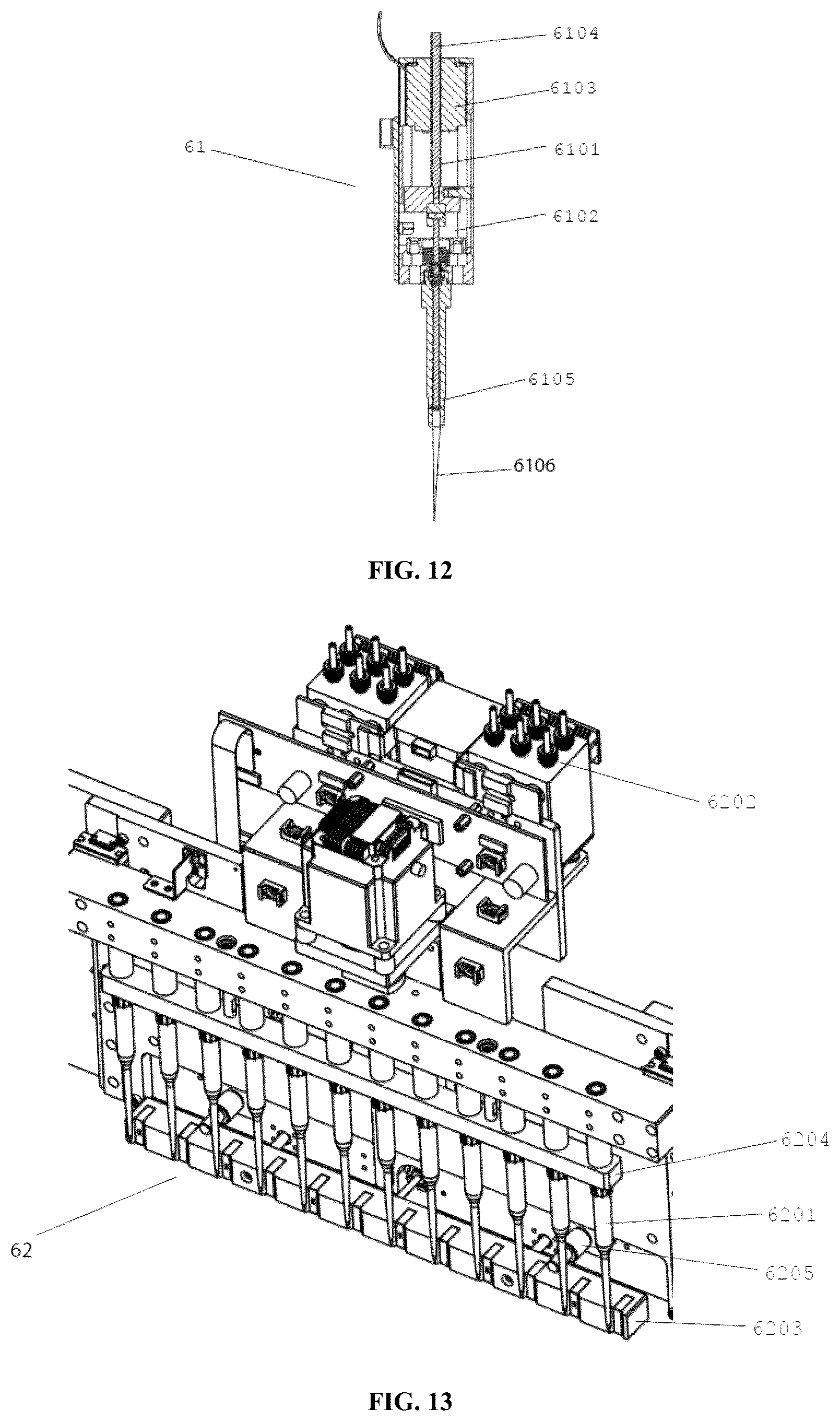 Patent US12618103 Figure 7 – Instrument and method for extracting and detecting nucleic acids