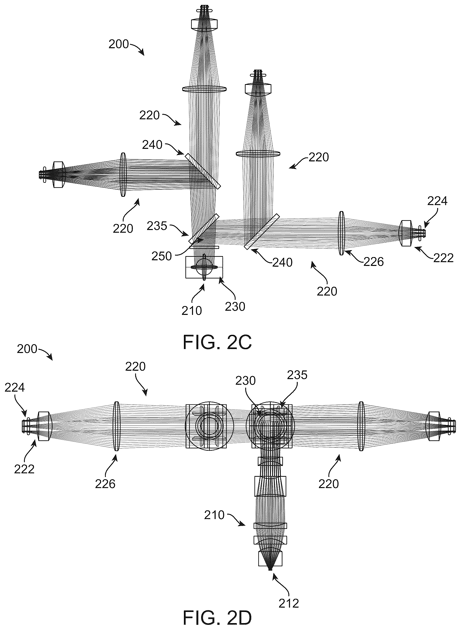 Patent US12618108 Figure 3 – Flow cell devices and optical systems for nucleic acid sequencing