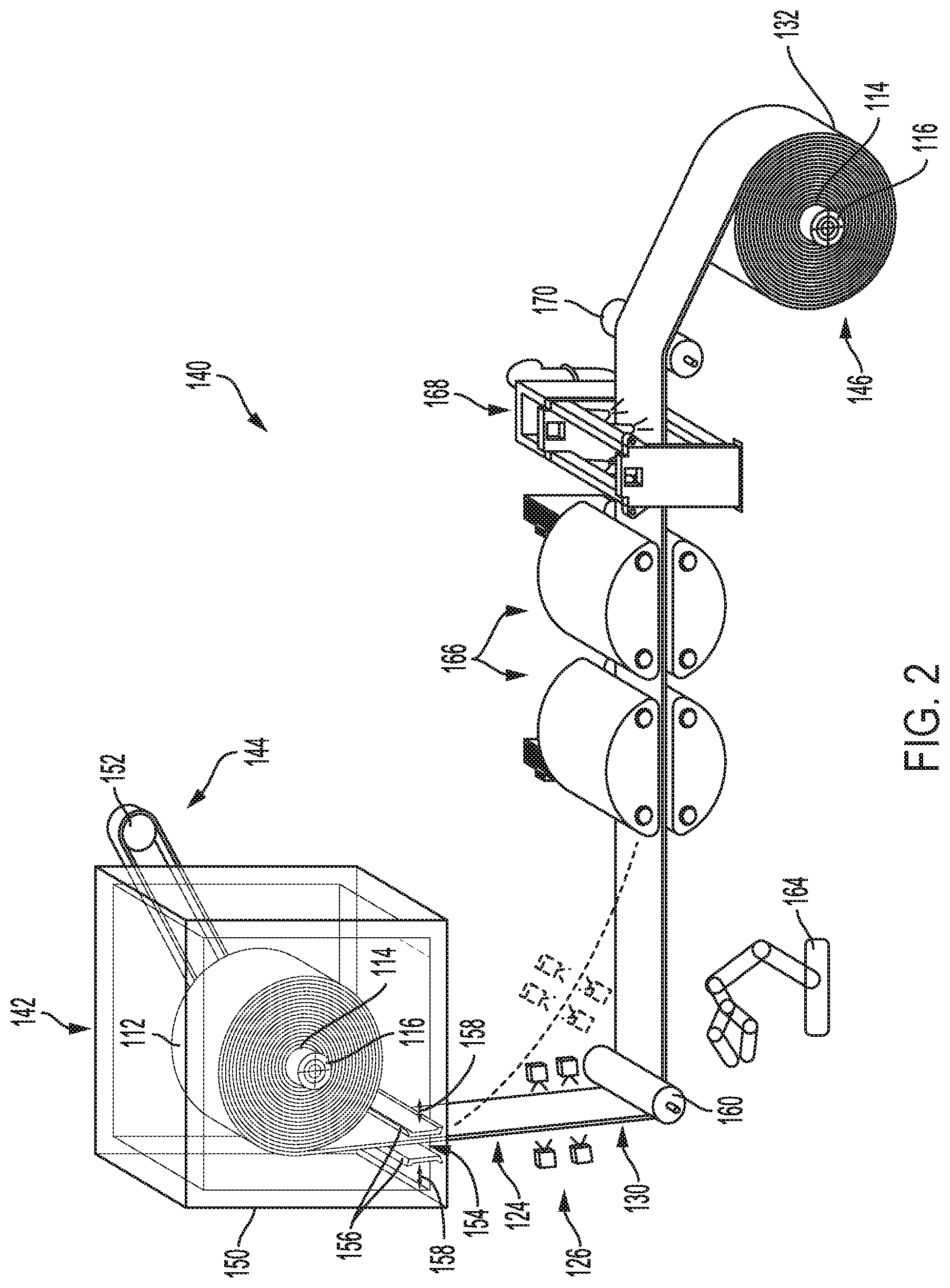 Patent US12618130 Figure 2 – Hot uncoiling of metal
