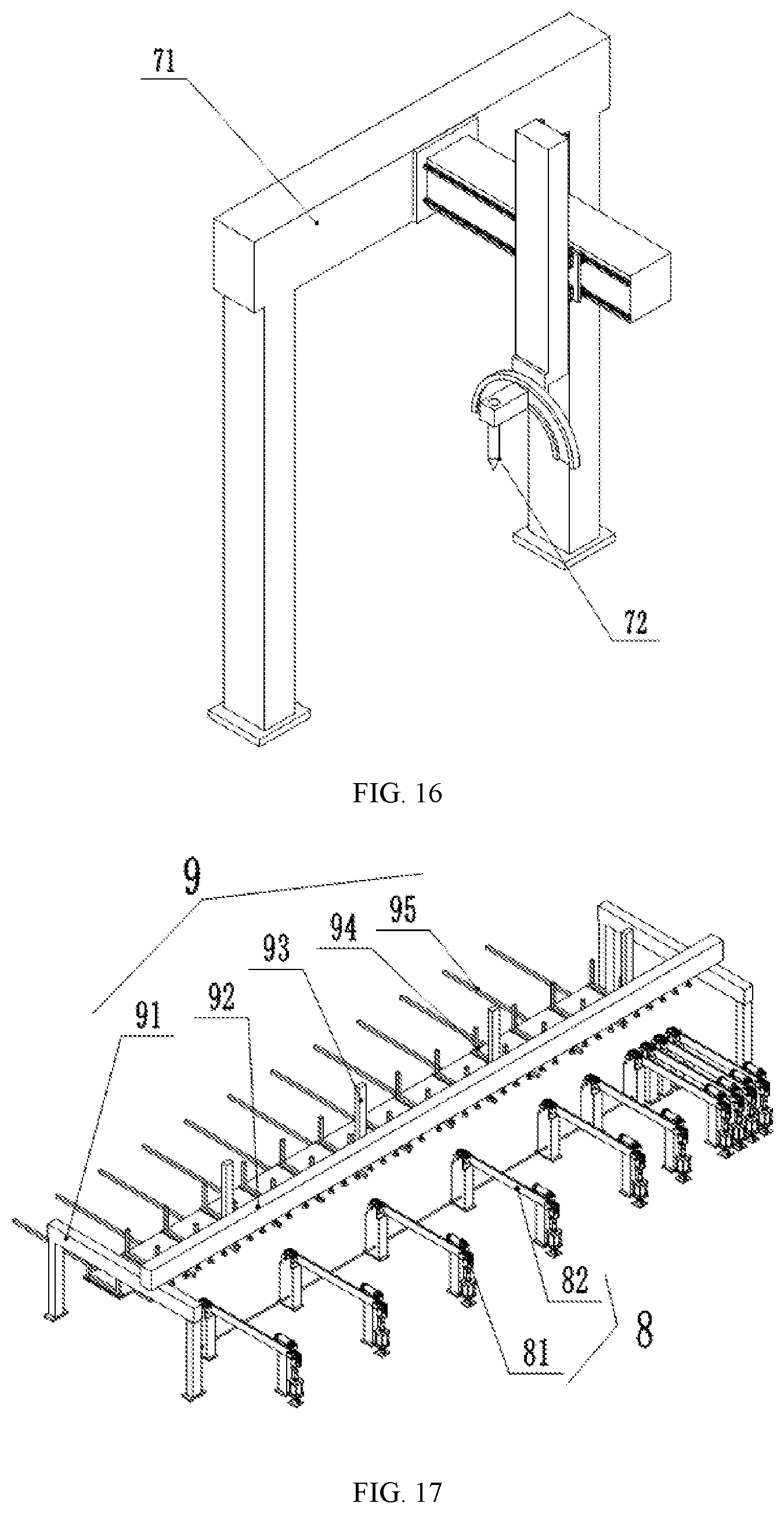 Patent US12618133 Figure 9 – Digital and informationized fully-automatic aluminum thermal-spraying production line