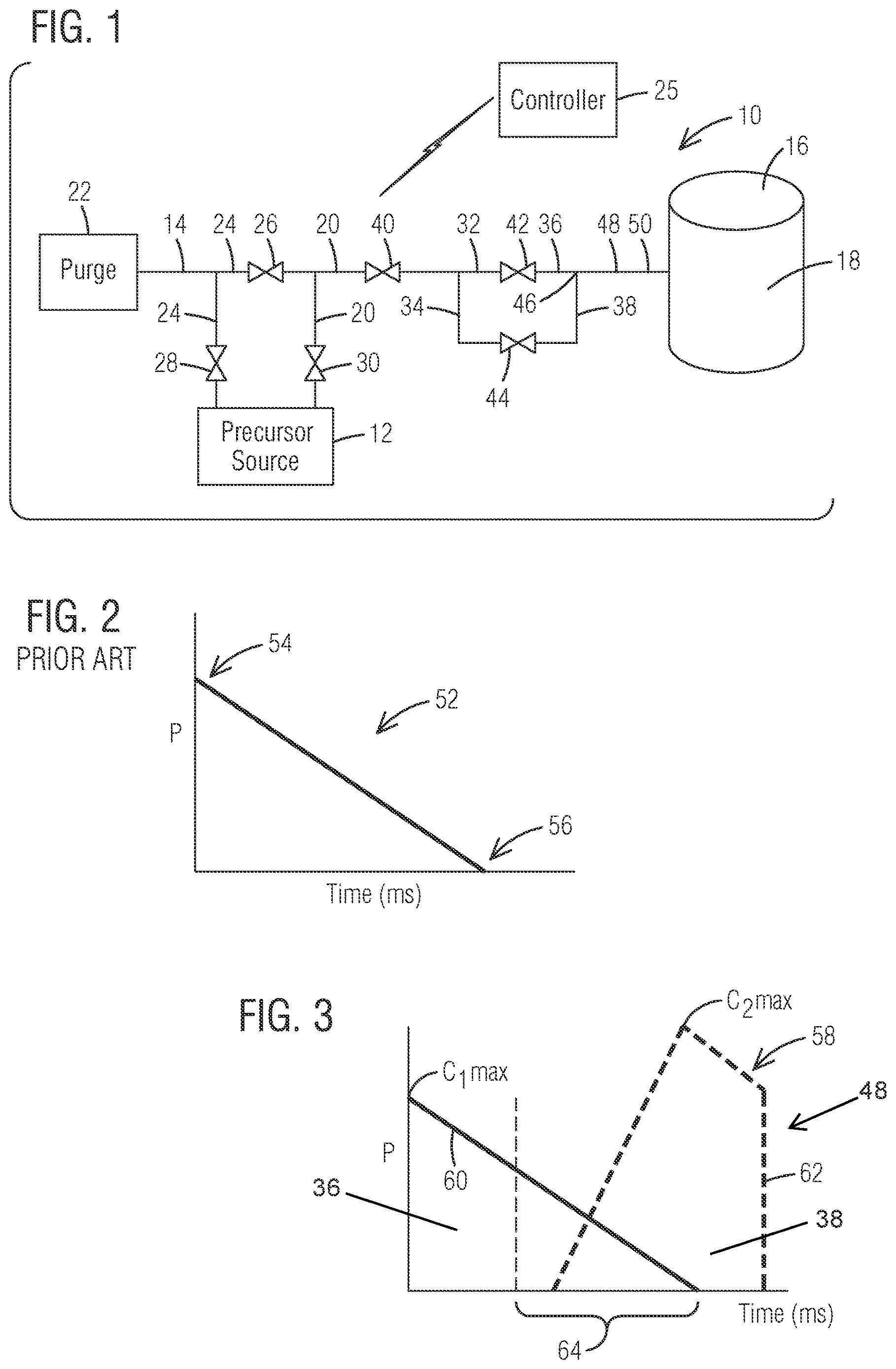 Patent US12618134 Figure 1 – Normal pulse profile modification in a film deposition process