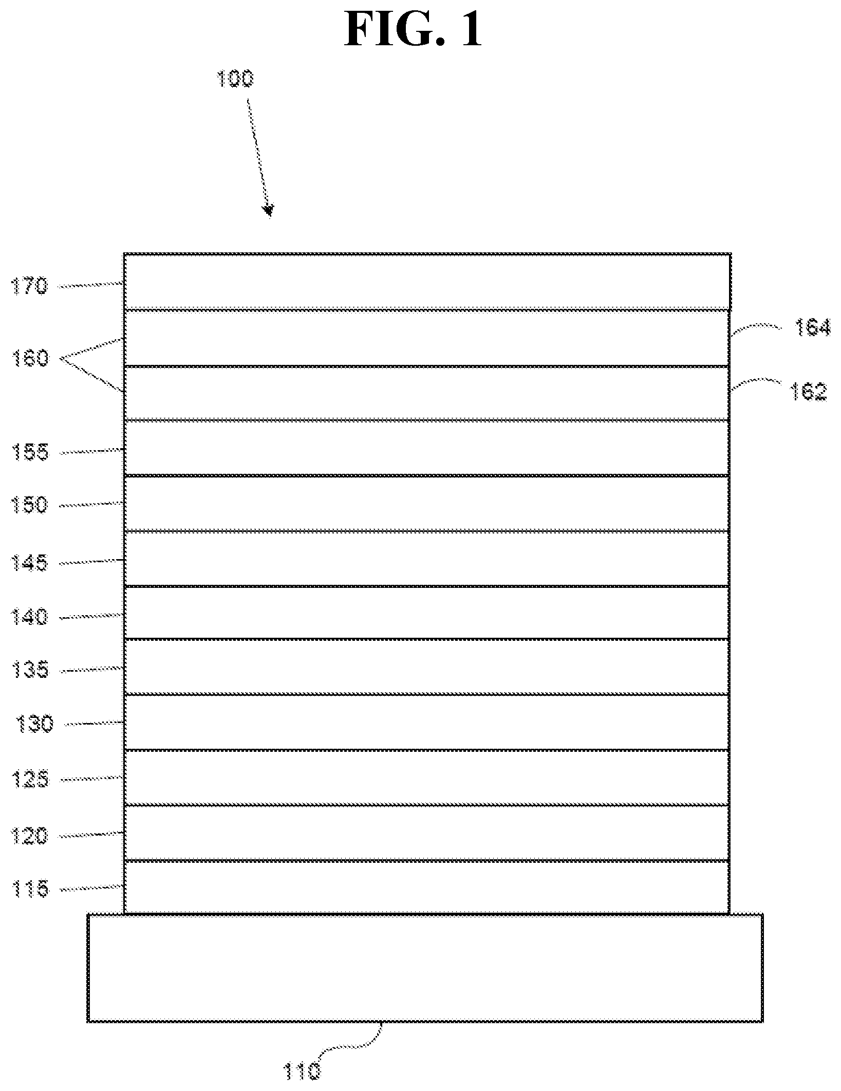 Patent US12618136 Figure 1 – Capacitive sensor for positioning in OVJP printing