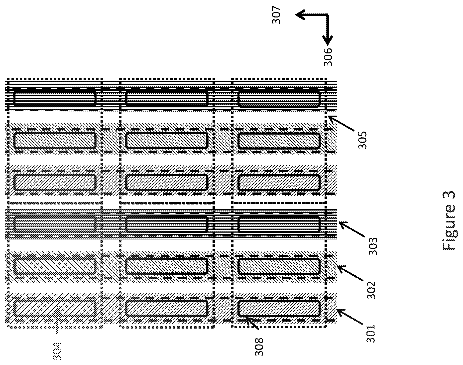 Patent US12618136 Figure 3 – Capacitive sensor for positioning in OVJP printing