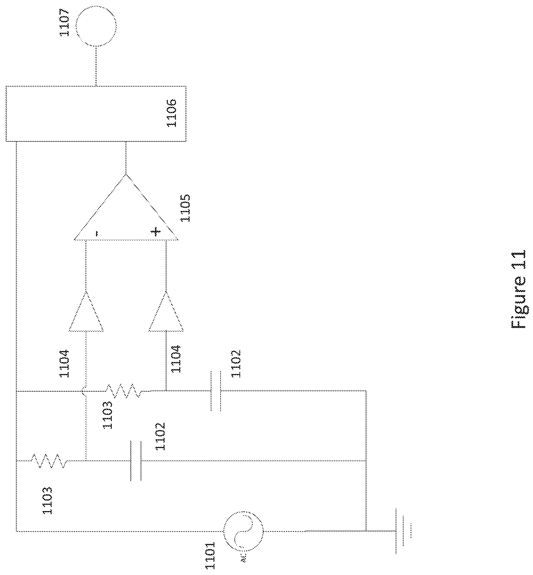 Patent US12618136 Figure 11 – Capacitive sensor for positioning in OVJP printing