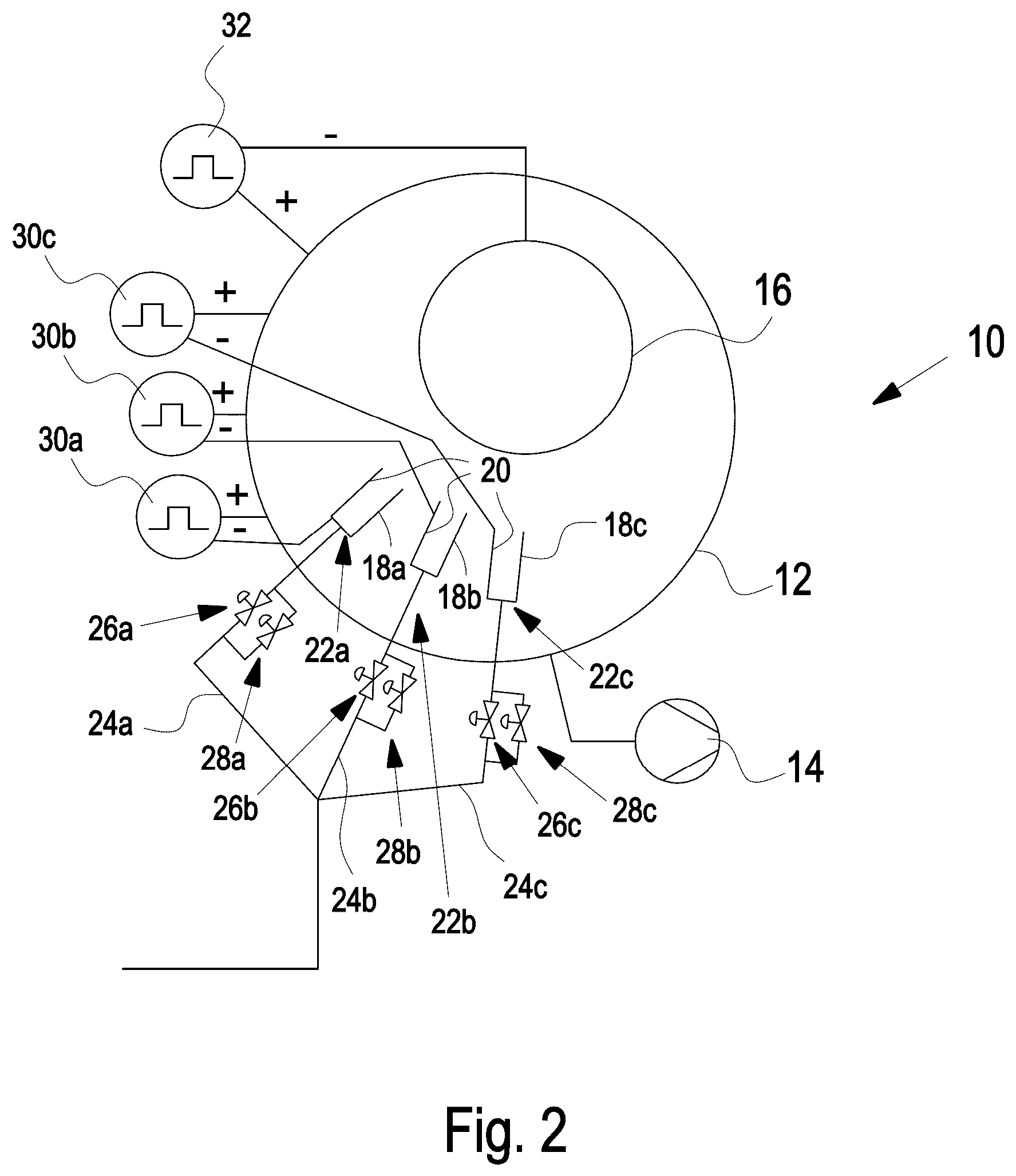 Patent US12618140 Figure 2 – Method for surface coating according to the sputtering principle