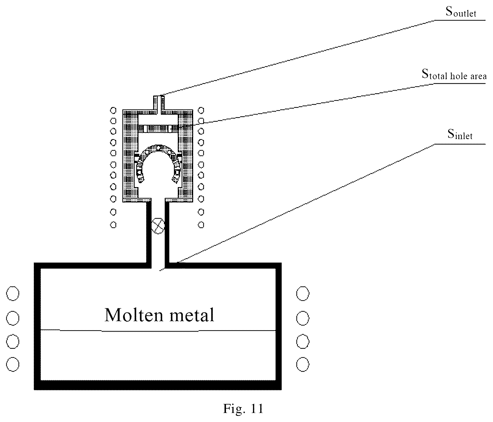 Patent US12618143 Figure 6 – Vacuum coating apparatus for uniformly distributing metal vapor using uniform mixing buffer structure