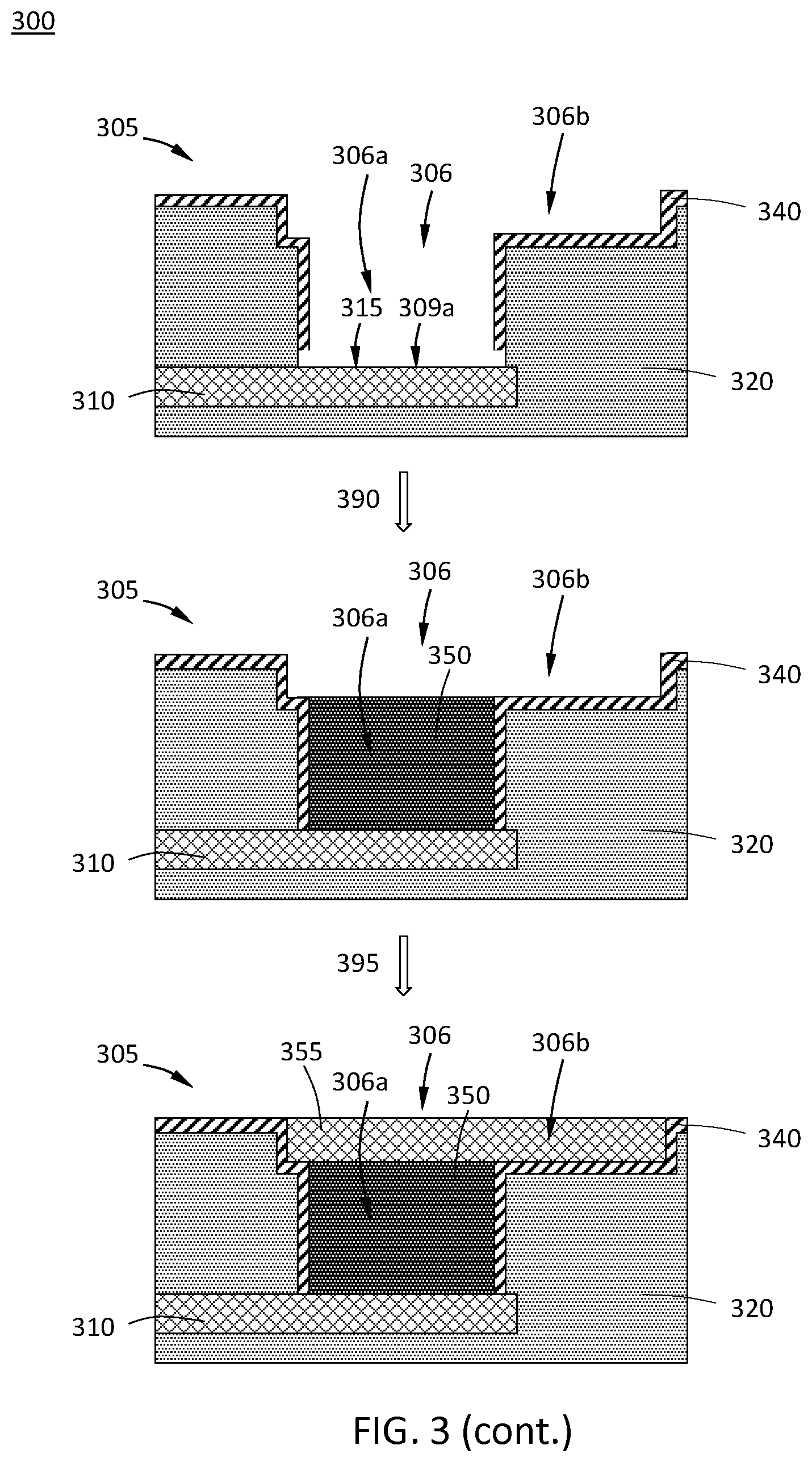 Patent US12618144 Figure 4 – Surface treatment for selective deposition