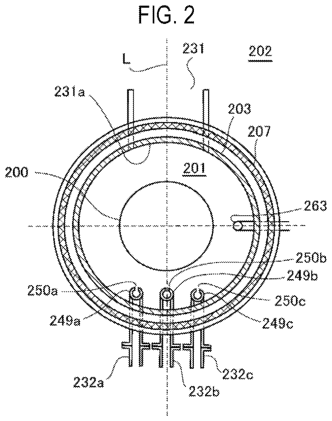 Patent US12618149 Figure 2 – Cleaning method, method of manufacturing semiconductor device, substrate processing apparatus, and recording medium