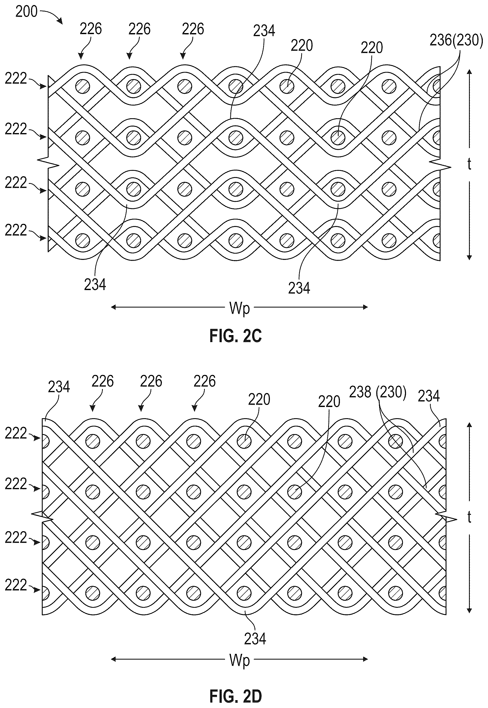 Patent US12618177 Figure 3 – Method of manufacturing a woven fabric for a composite component for a turbine engine