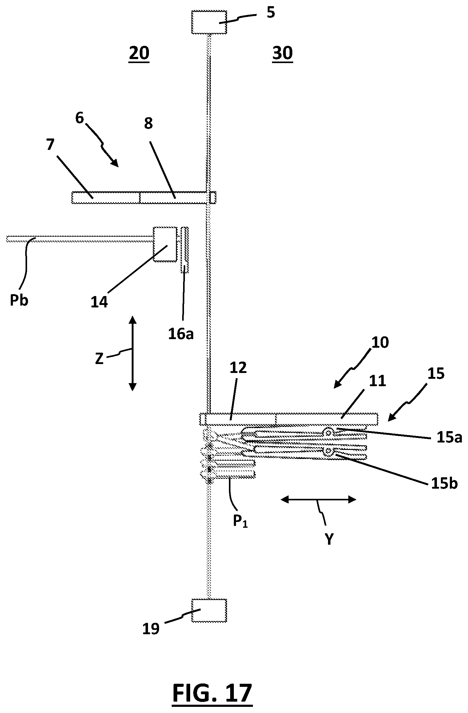 Patent US12618178 Figure 17 – Weaving machine and method for manufacturing pile fabrics with knotted pile yarns